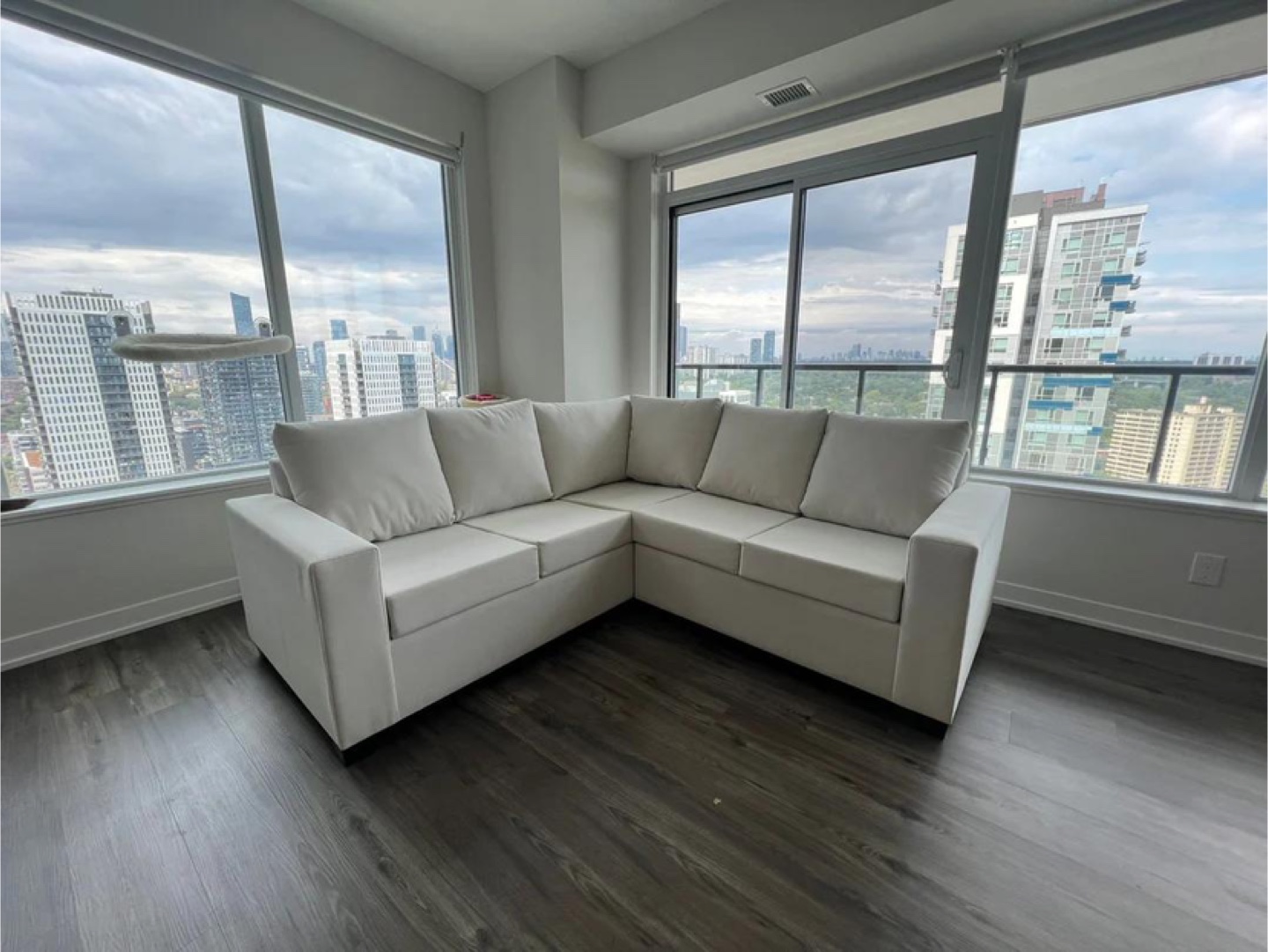 White Sectional Sofa