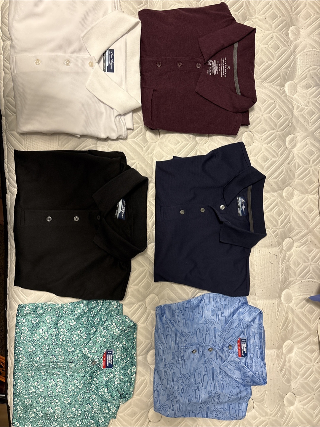 Men's Polo Shirts - XL (See Description for Pricing)