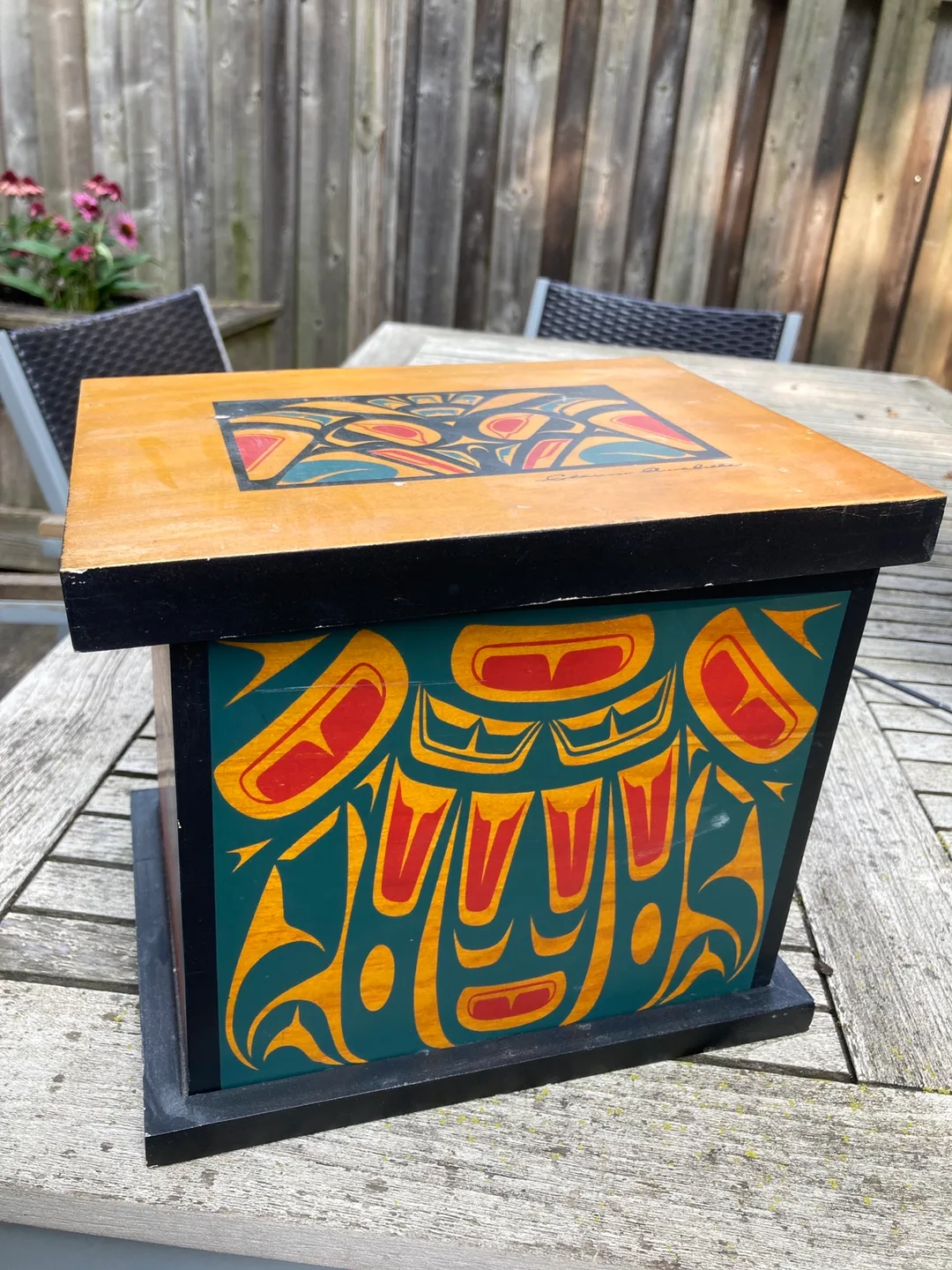 Haida decorative storage box thumbnail