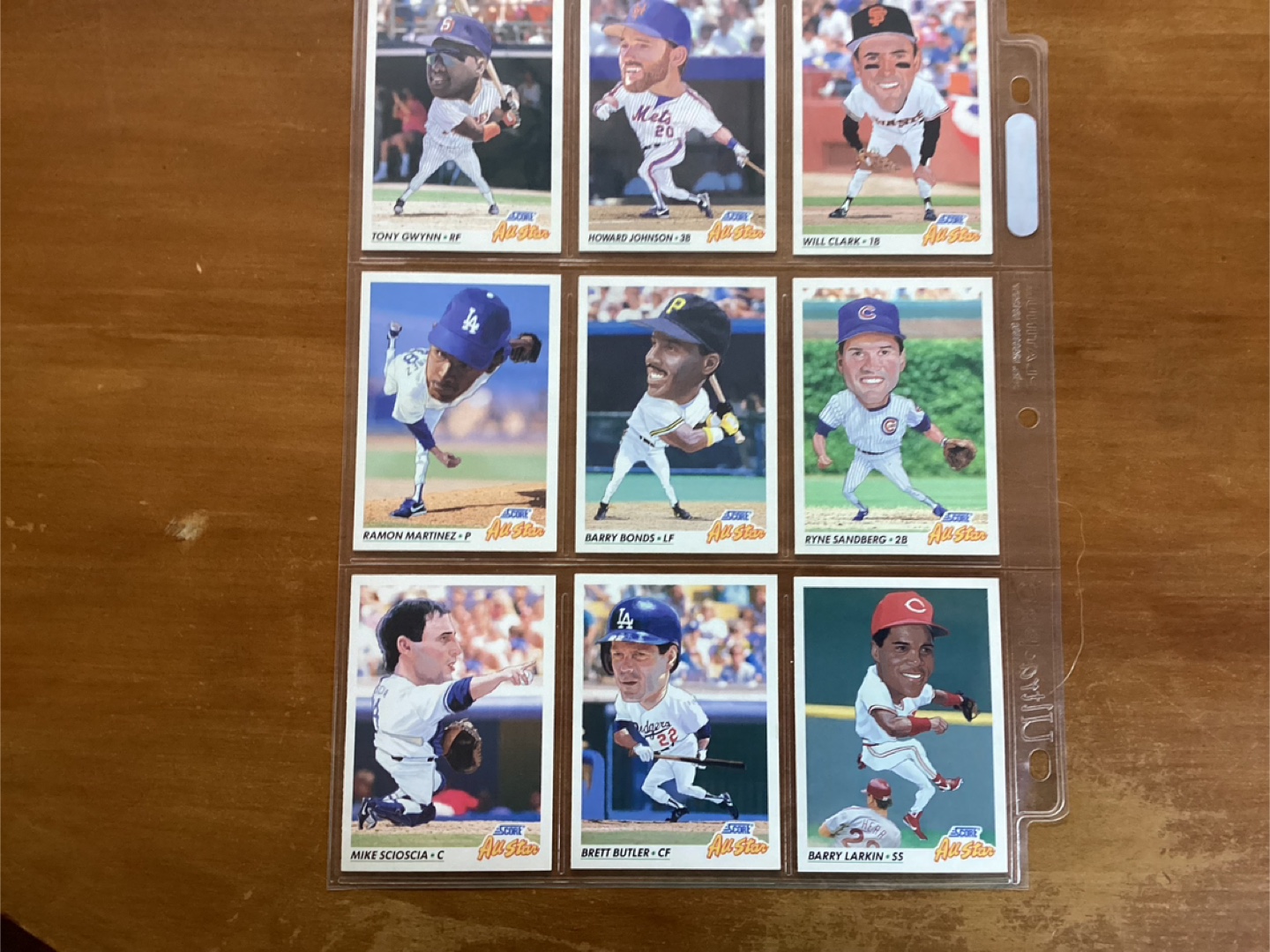 9. 1992 SCORE MLB Cards 773,774,775,776,777,778,779,780 & 782