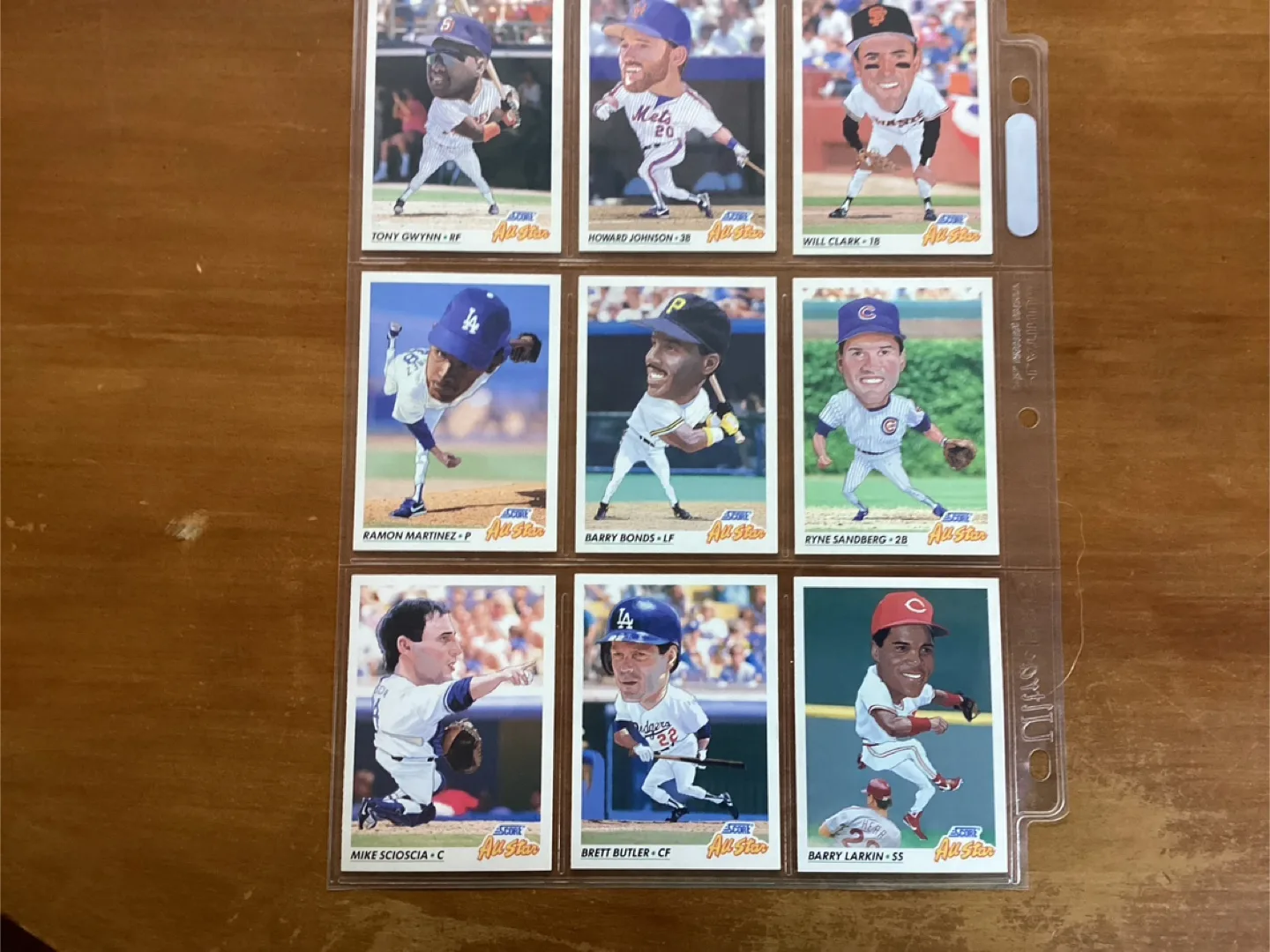 9. 1992 SCORE MLB Cards 773,774,775,776,777,778,779,780 & 782 thumbnail