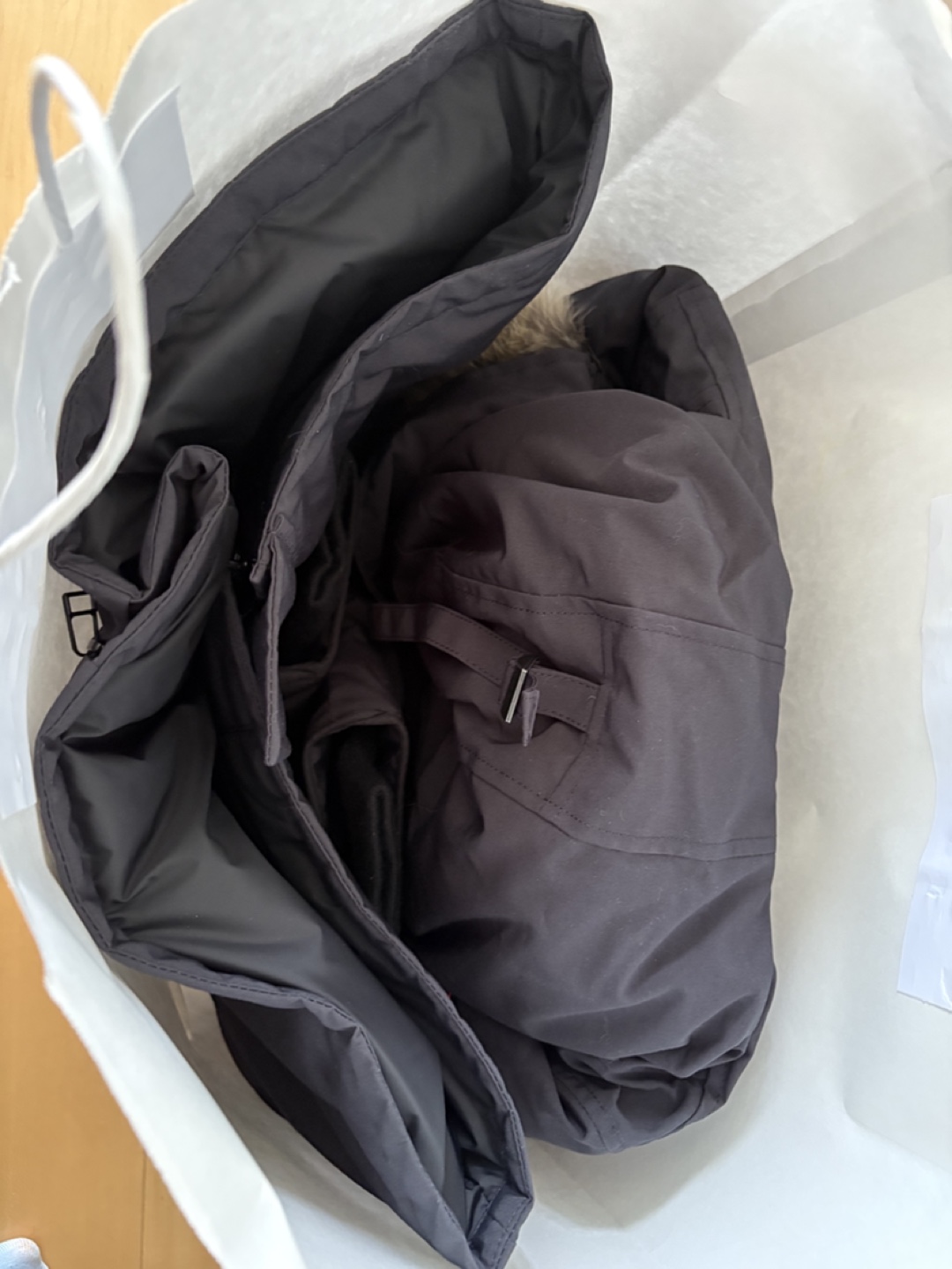 Canada Goose Rossclair Parka - Navy - Size S - photo 4