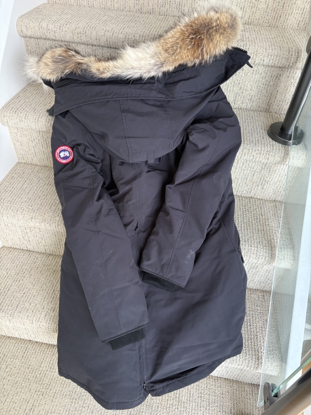Canada Goose Rossclair Parka - Navy - Size S - photo 3