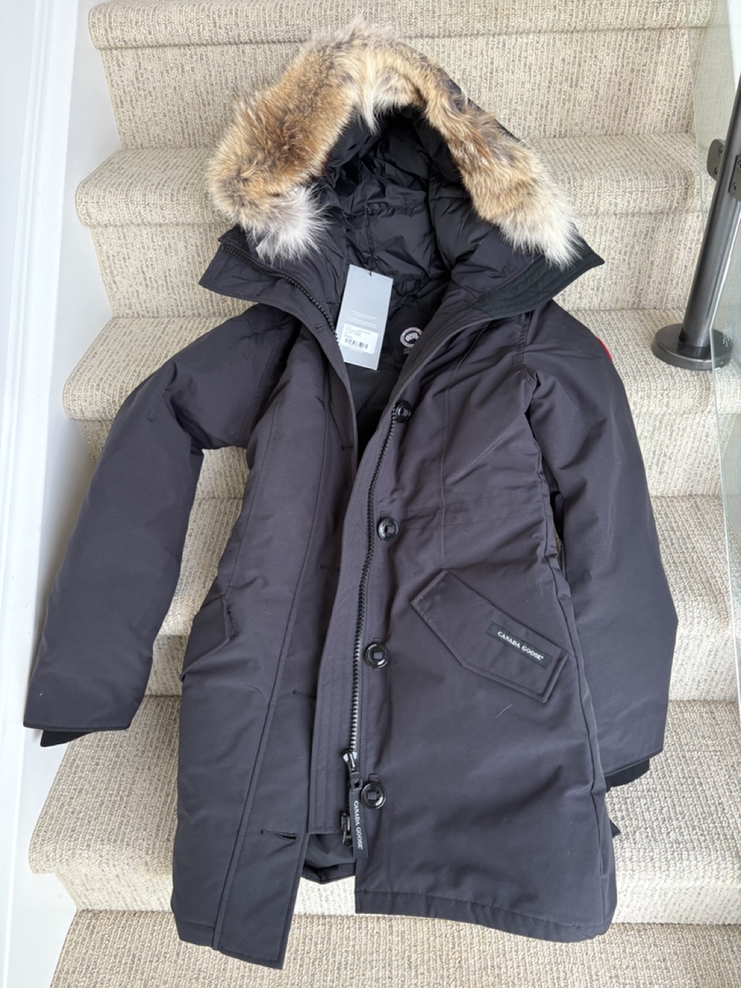 Canada Goose Rossclair Parka - Navy - Size S