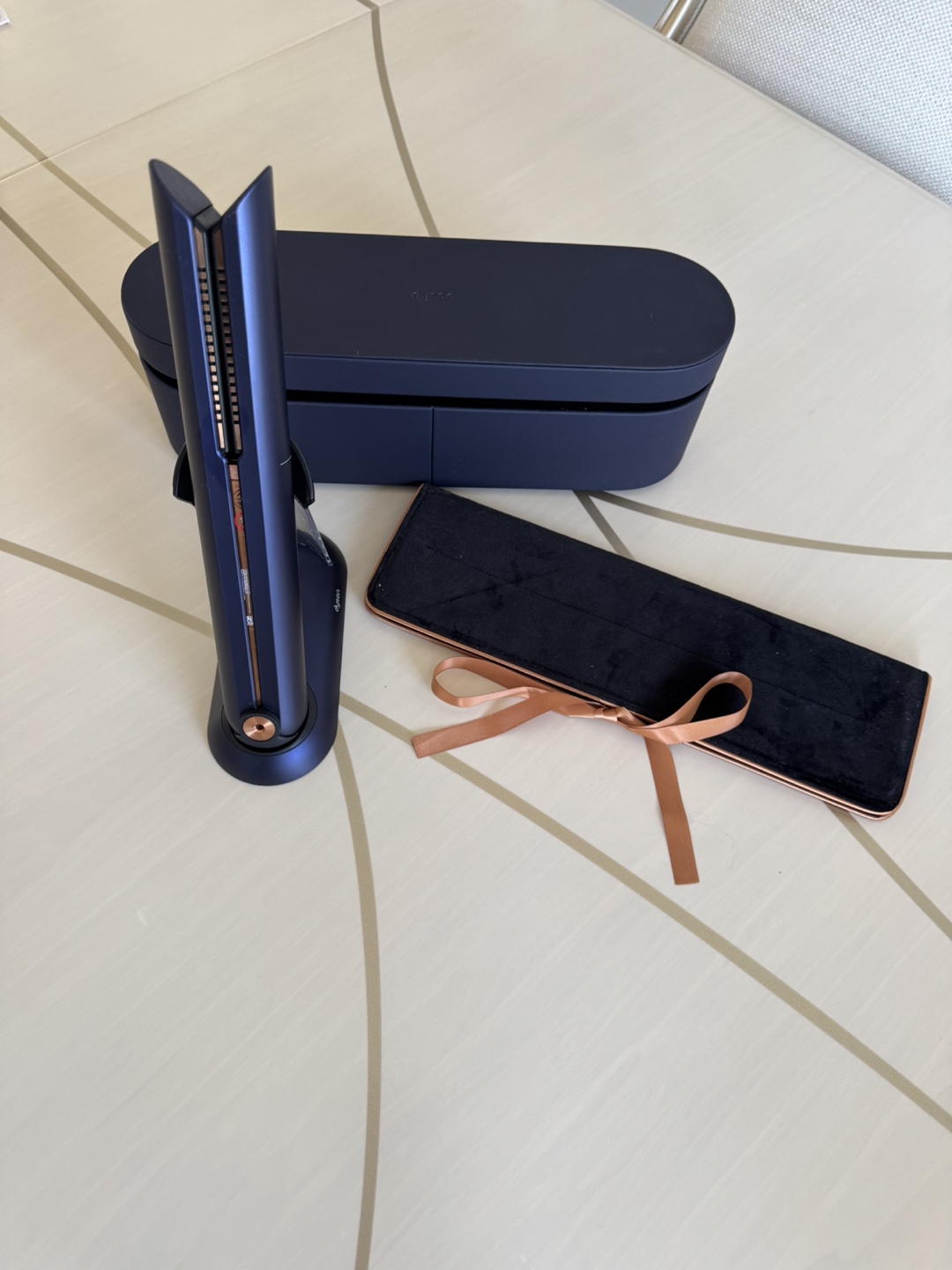 Dyson Corrale Hair Straightener - Prussian Blue