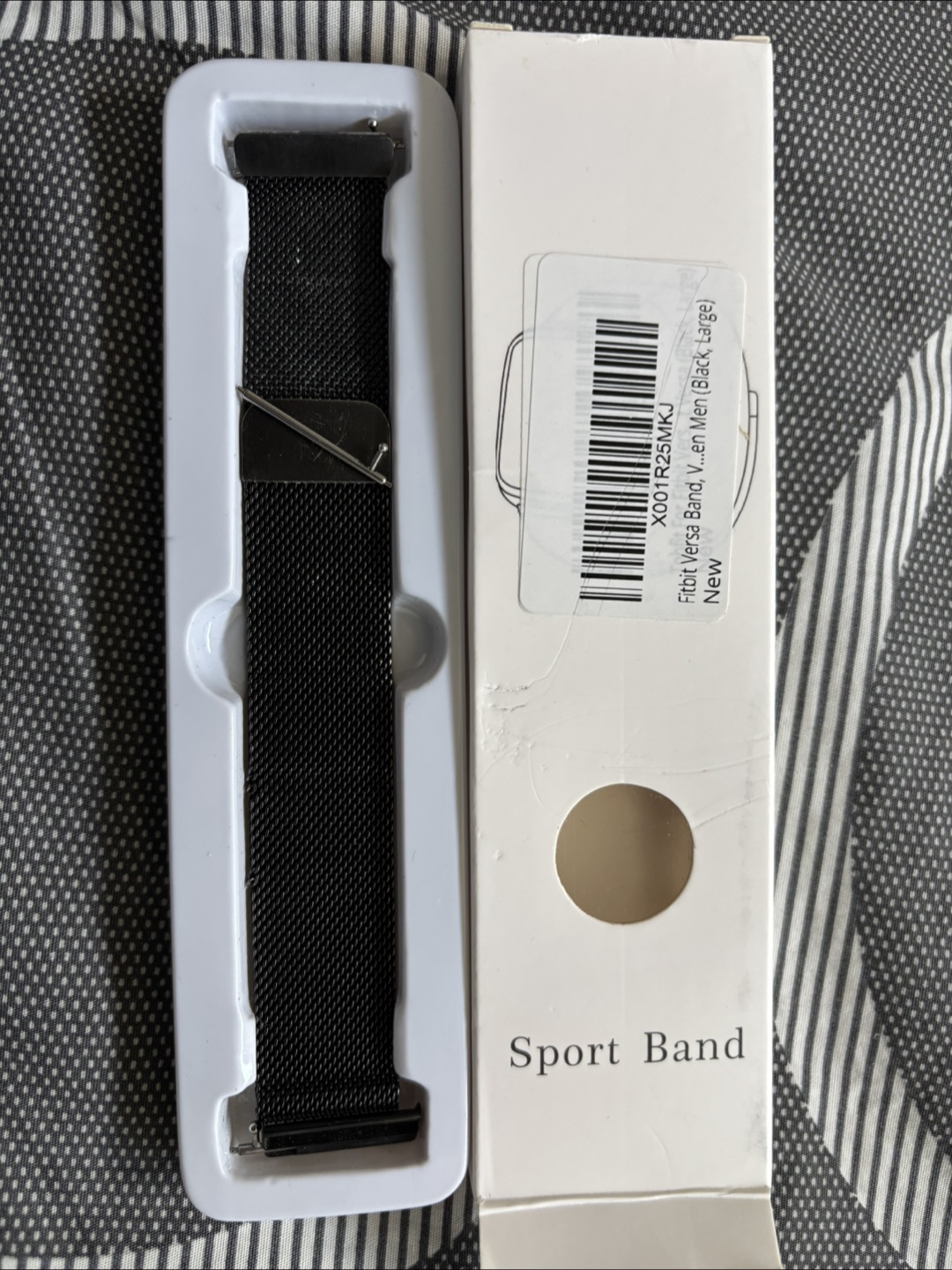 Fitbit Versa Black Sport Band (Large)
