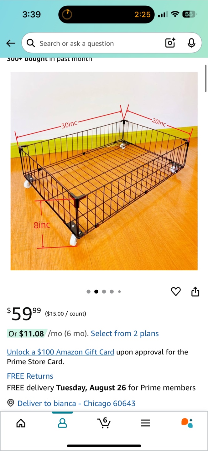 Airhercs Under Bed Storage Box Wheeled - Black - photo 4