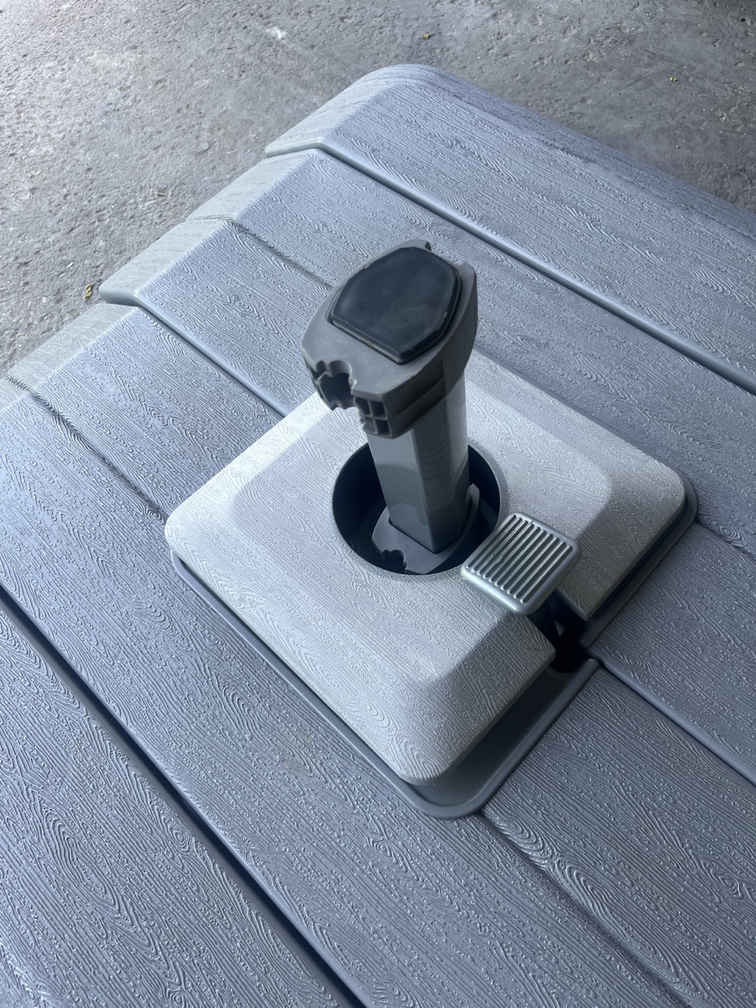 Patio Umbrella Base - Grey