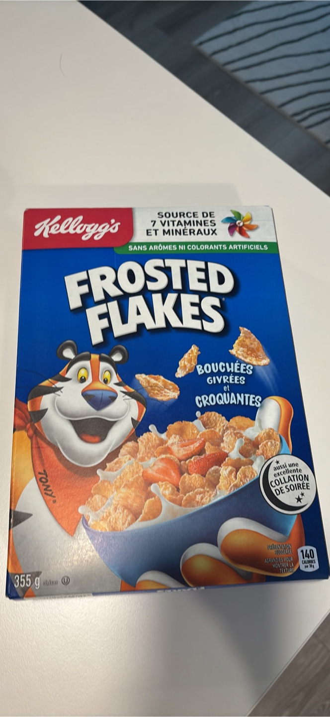 Kellogg's Frosted Flakes Cereal - 355g