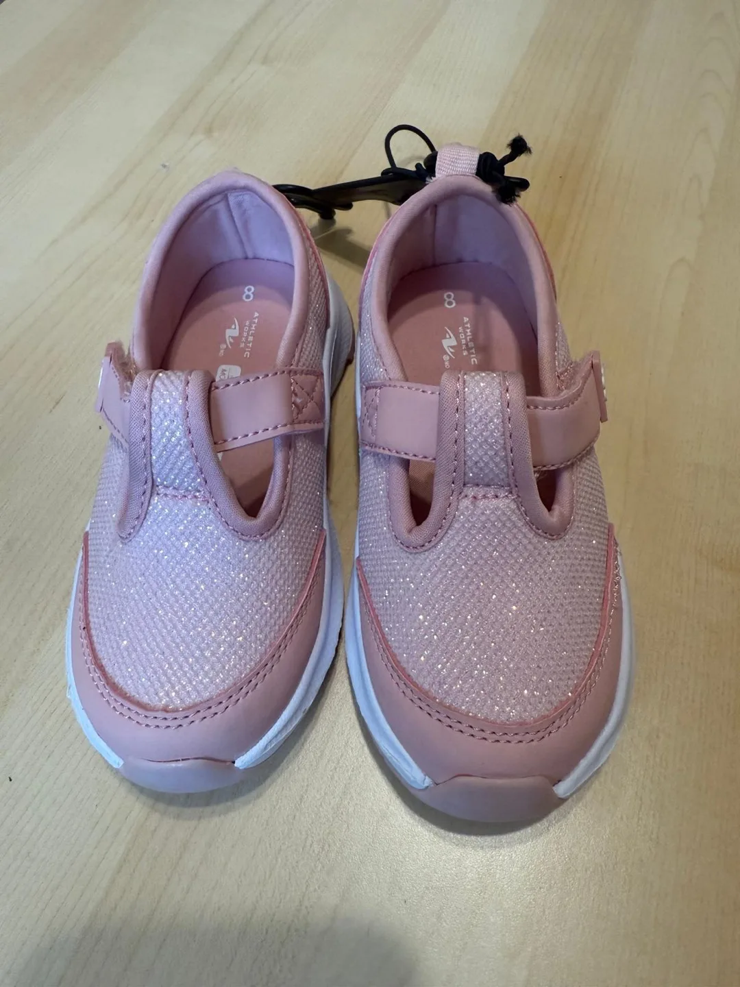 Girl's Athletic Works Pink Shoes - Size 8 image indicator(4)