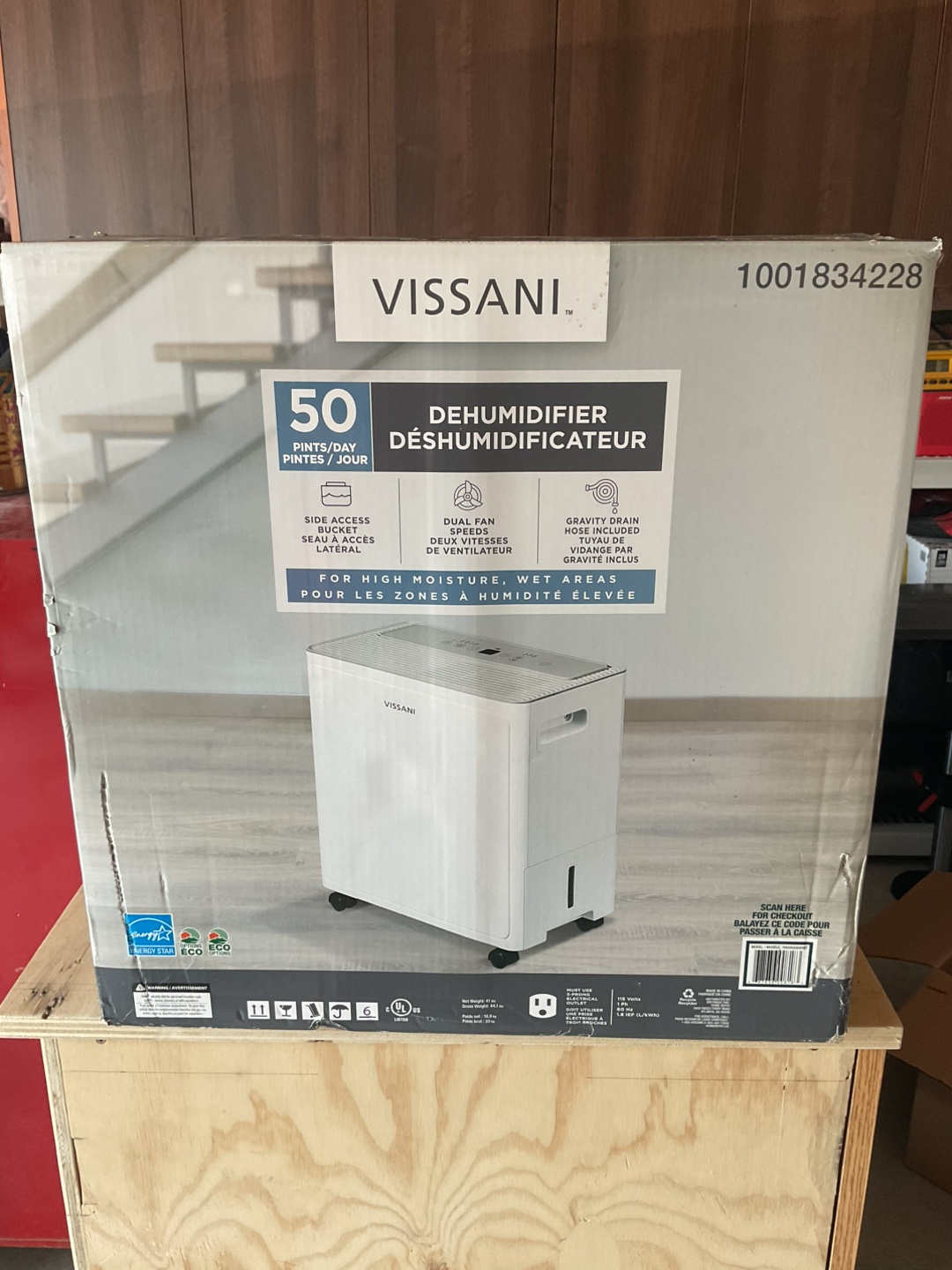 Vissani 50 Pint Dehumidifier - photo 2