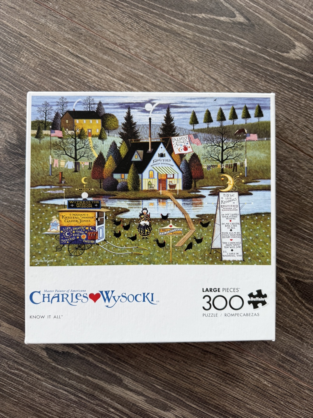 Charles Wysocki 300 Piece Jigsaw Puzzle