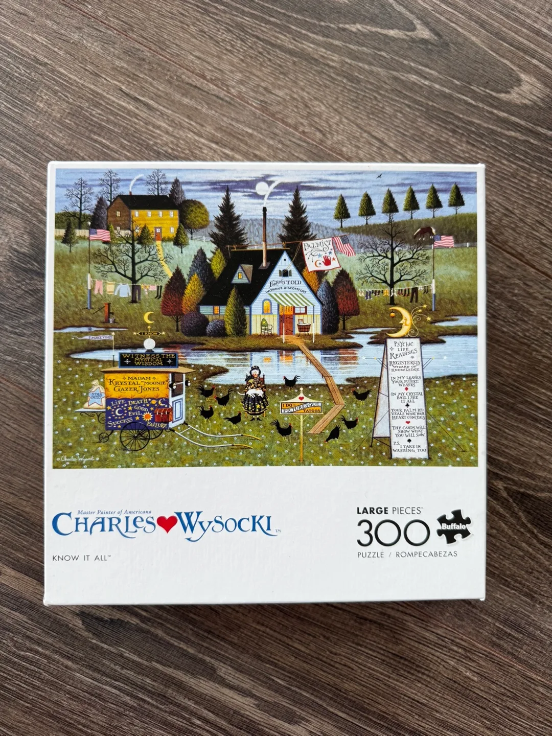 Charles Wysocki 300 Piece Jigsaw Puzzle thumbnail