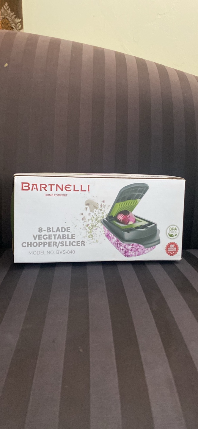 Bartnelli 8-Blade Vegetable Chopper/Slicer