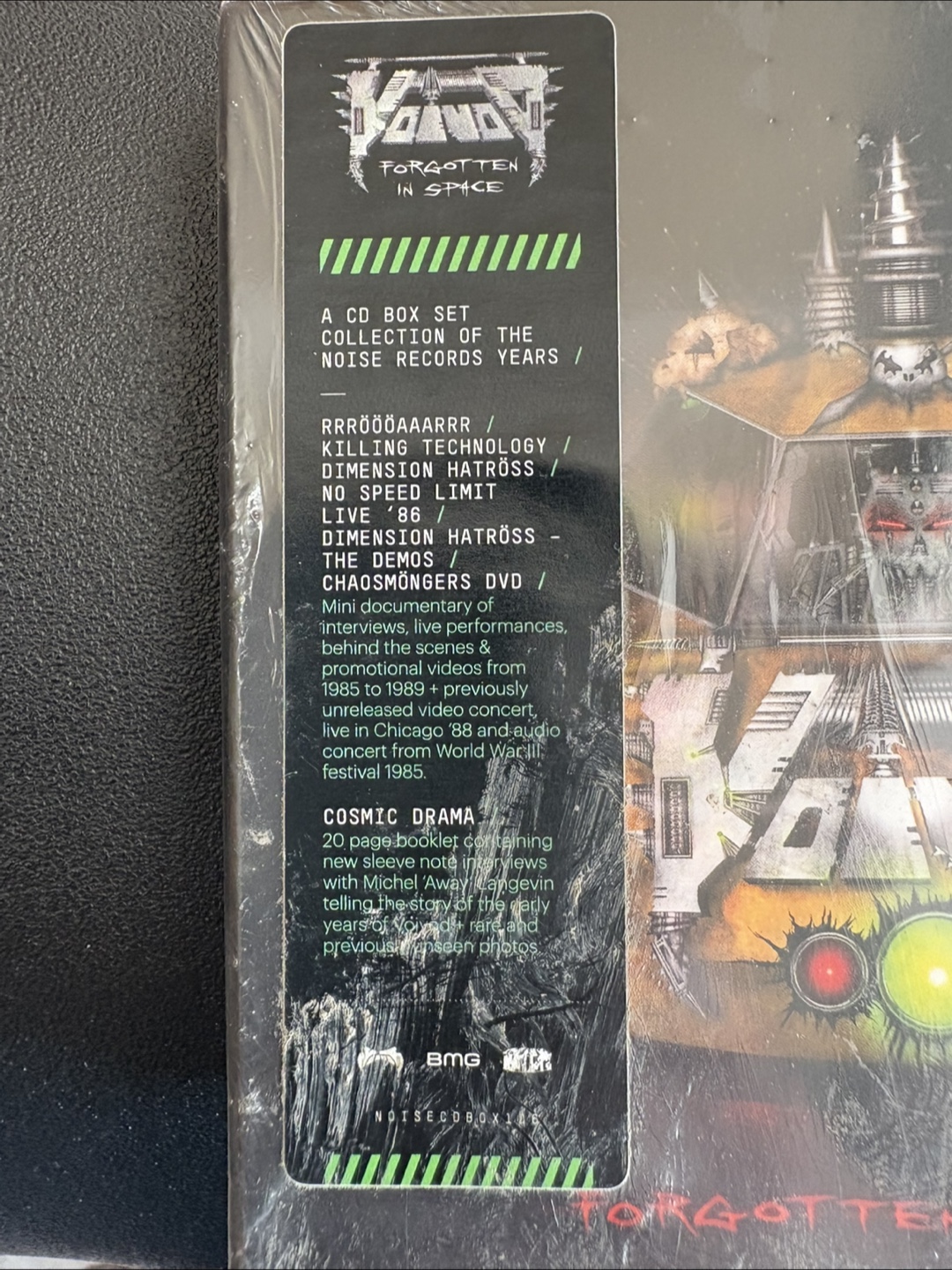 Voivod Forgotten in Space CD Box Set - New - photo 2