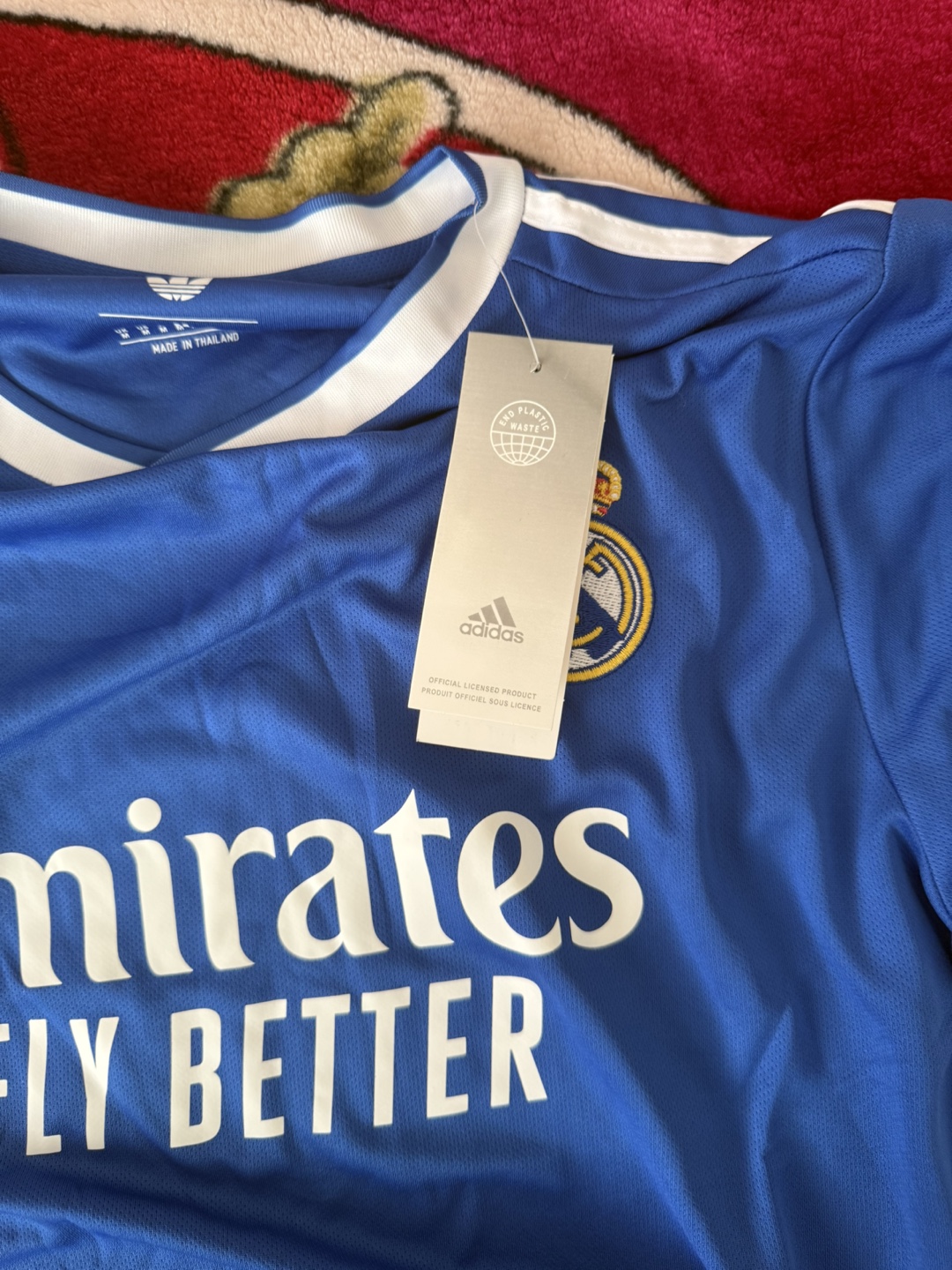 Adidas Real Madrid Kit - Blue, Size M - photo 3