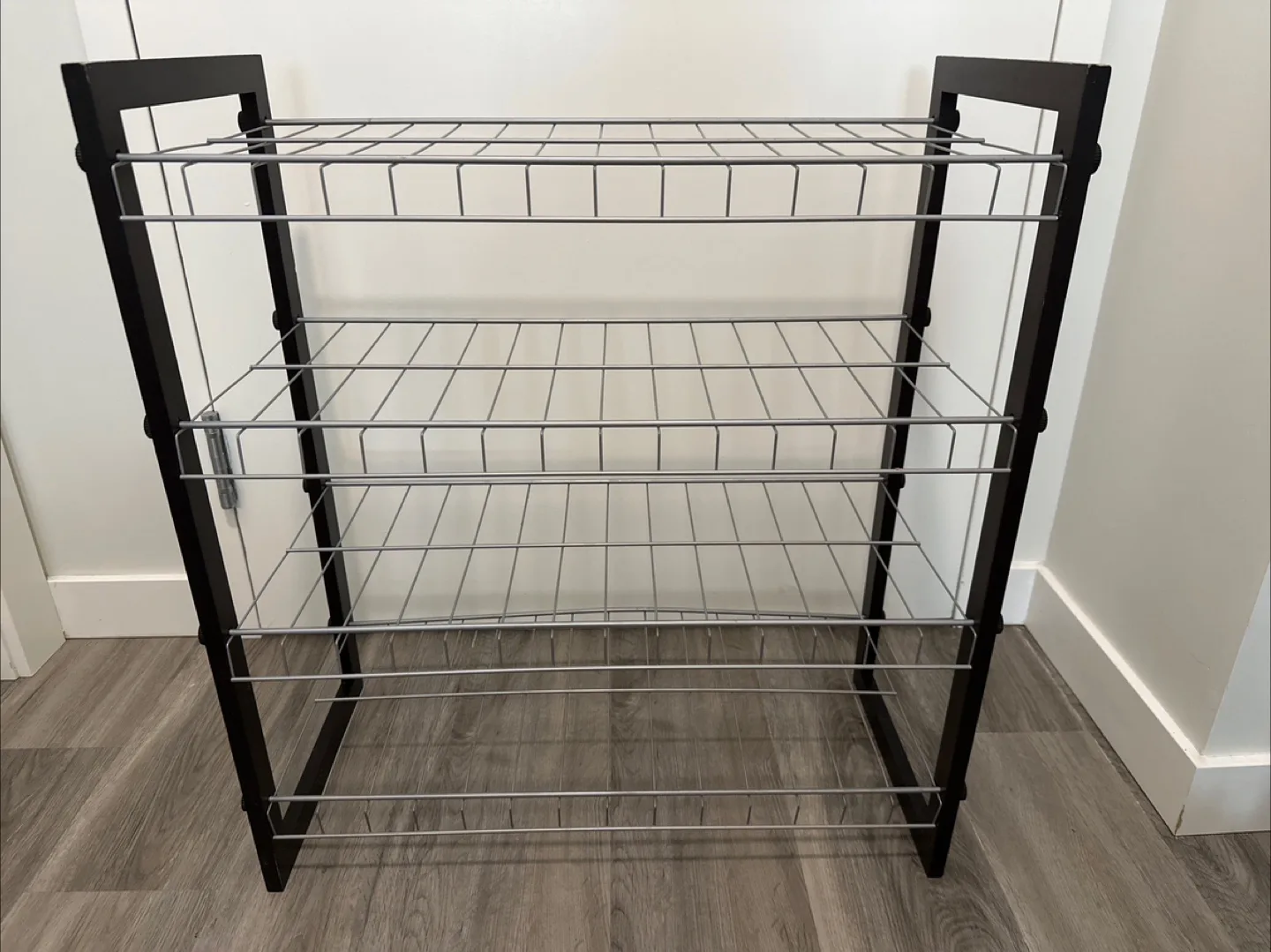 Wire Shoe Rack - 4 Tier 🧡 thumbnail