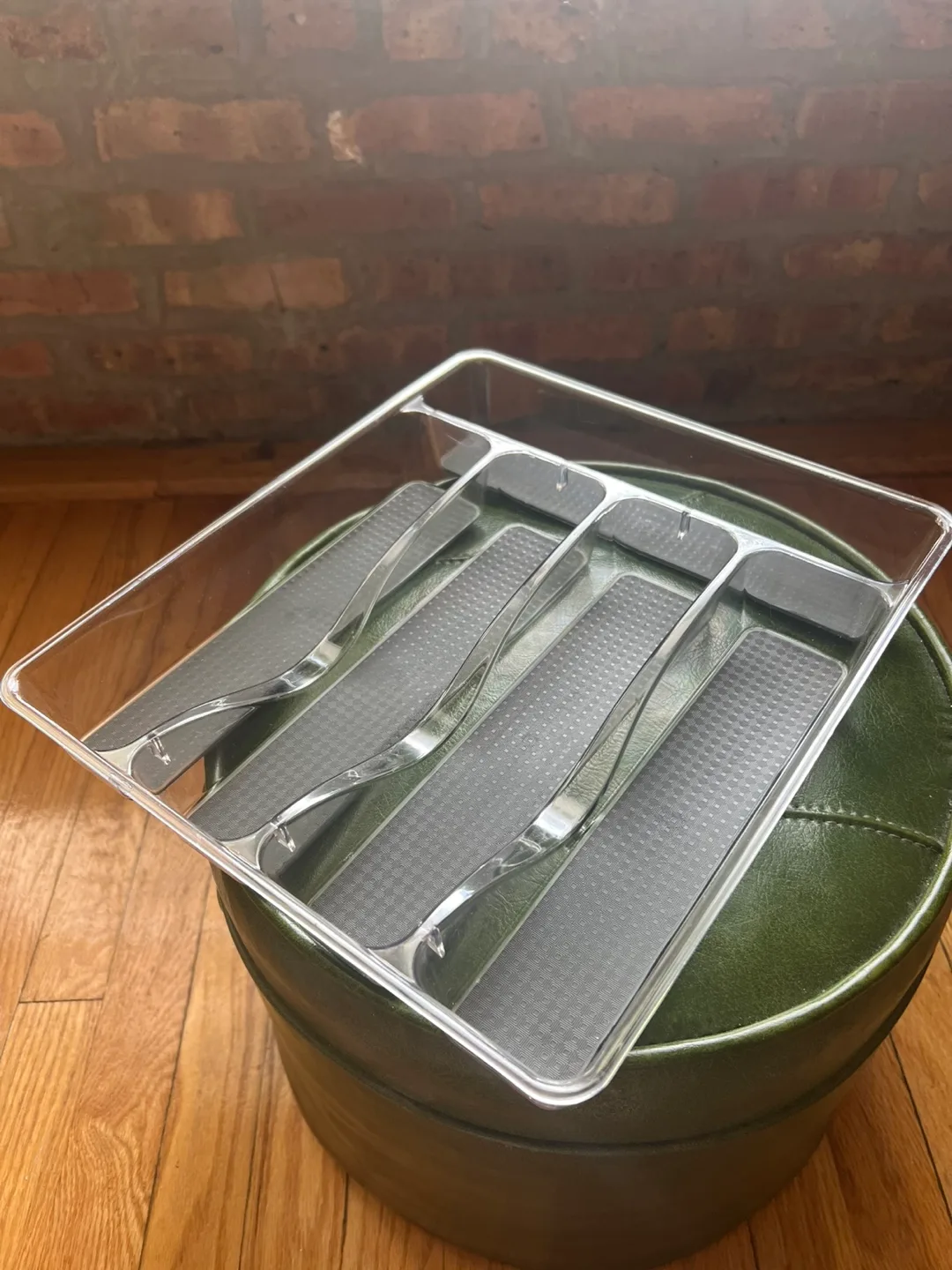 Clear Utensil Drawer Organizer thumbnail