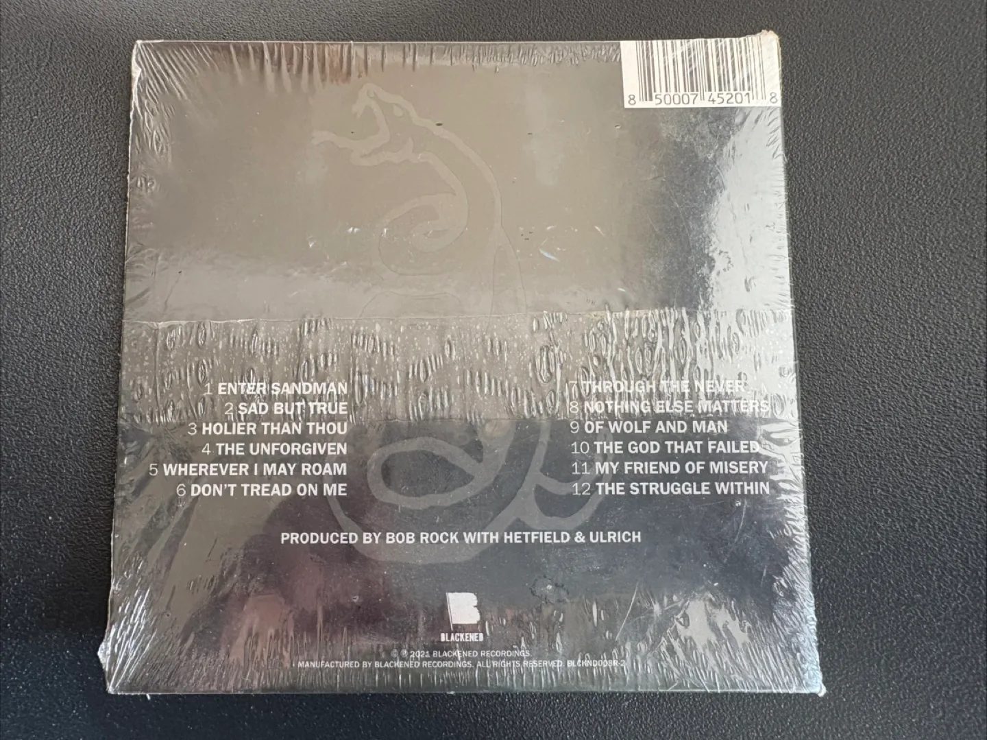 Metallica - The Black Album Remastered CD - New image indicator(2)