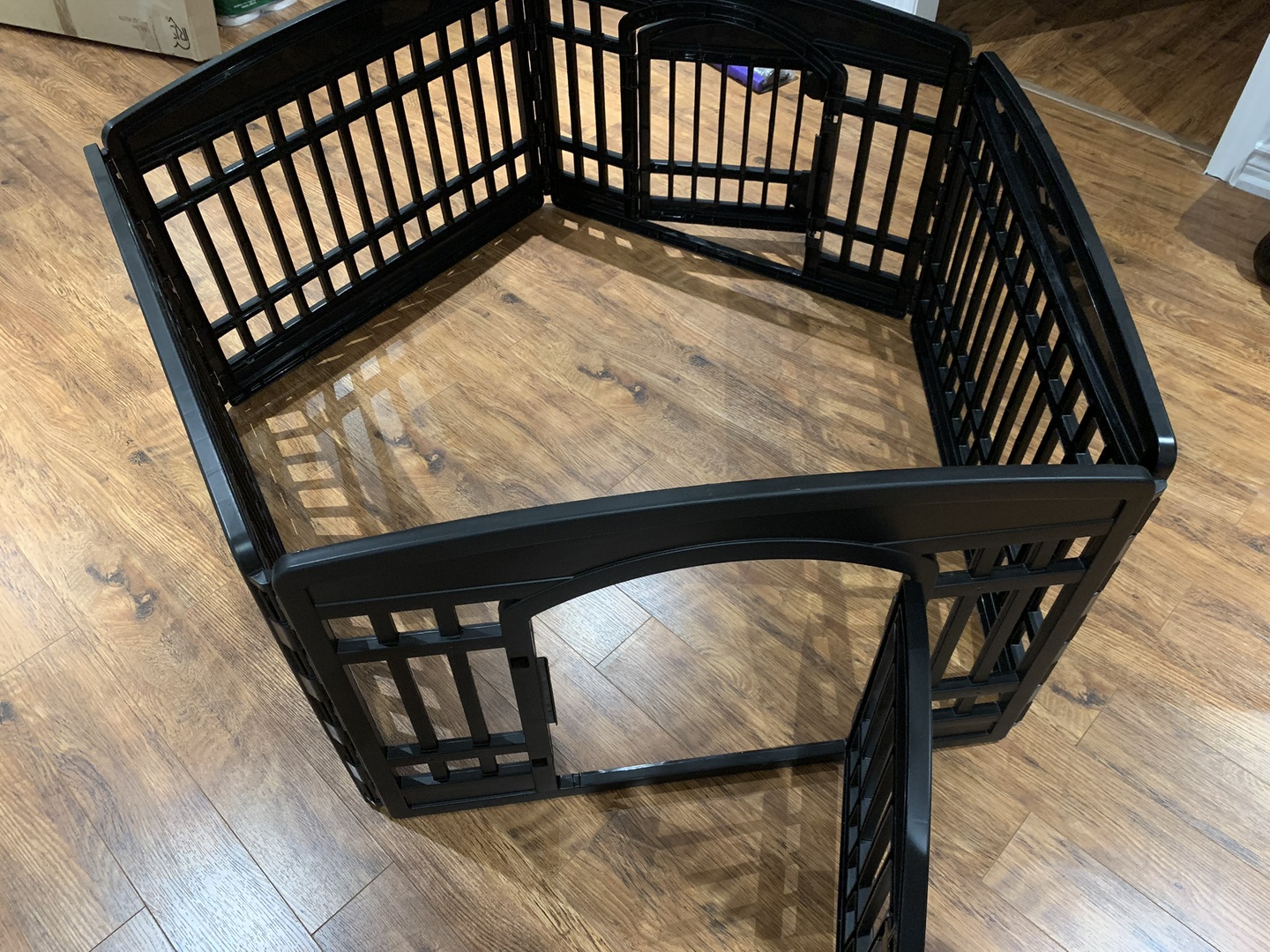 Black pet Playpen