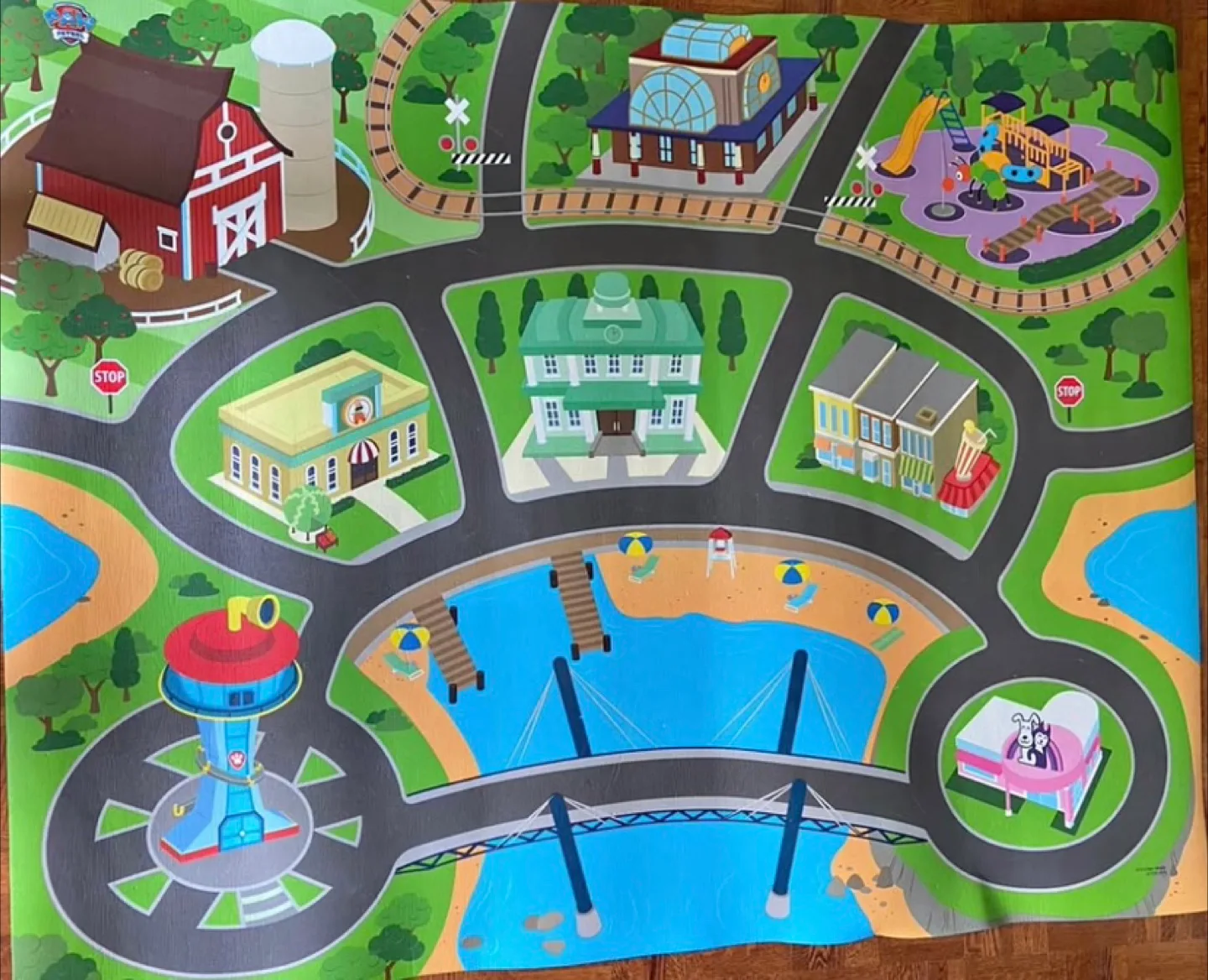 Paw patrol toddler play mat thumbnail