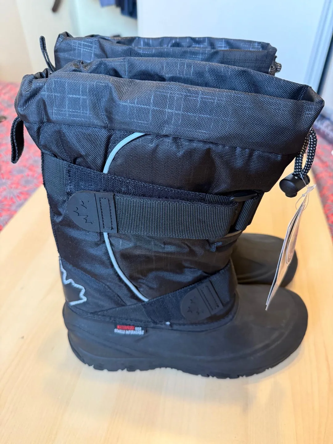 New McKINLEY Kids' Snowstar Snow Boots - Black thumbnail