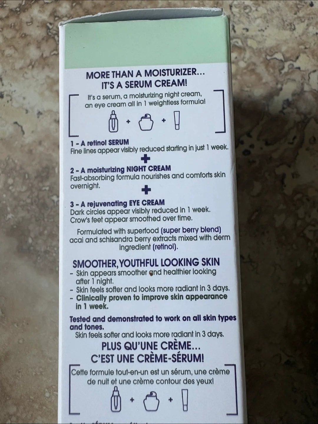 Garnier 3 in 1 Night Serum Cream 50mL image indicator(4)