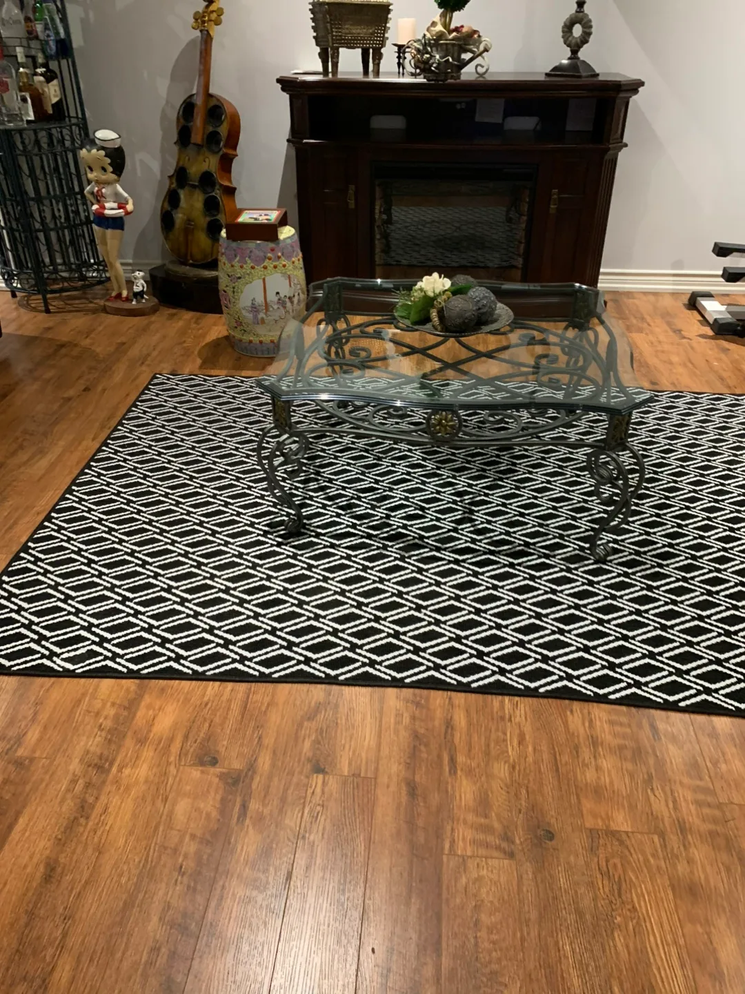 Glass Top Coffee Table