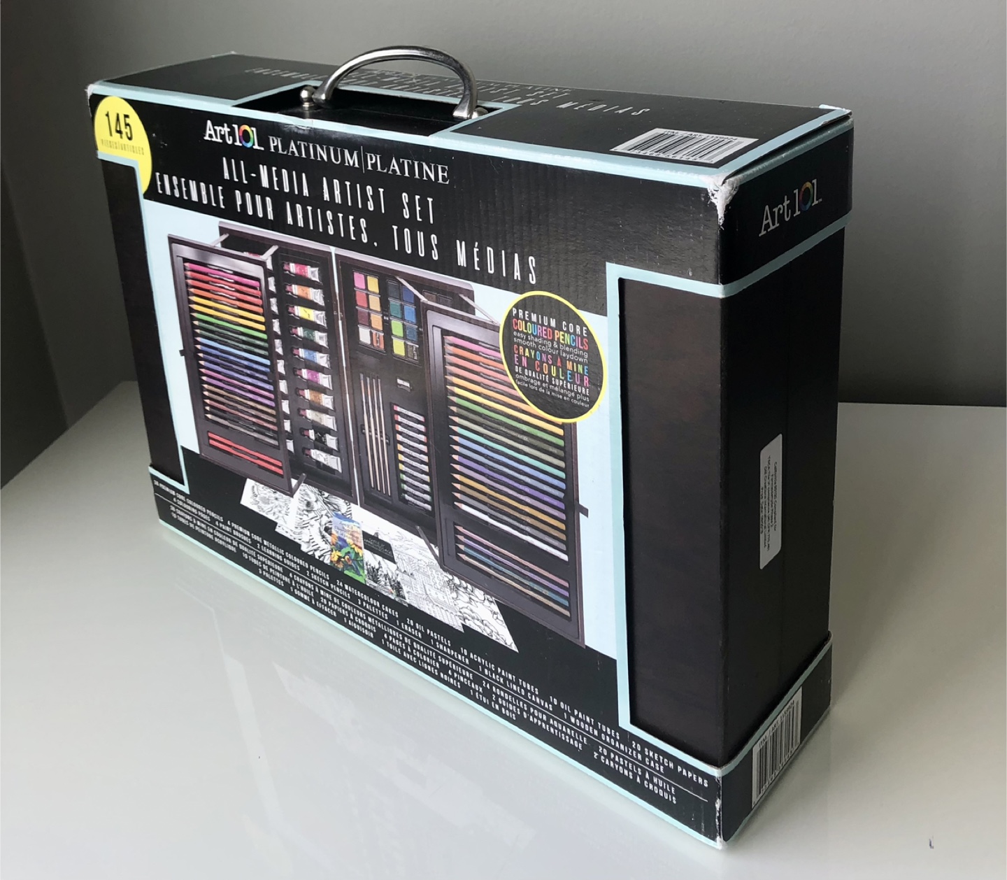 Art 101 Platinum All-Media Artist Set - 145 Pieces