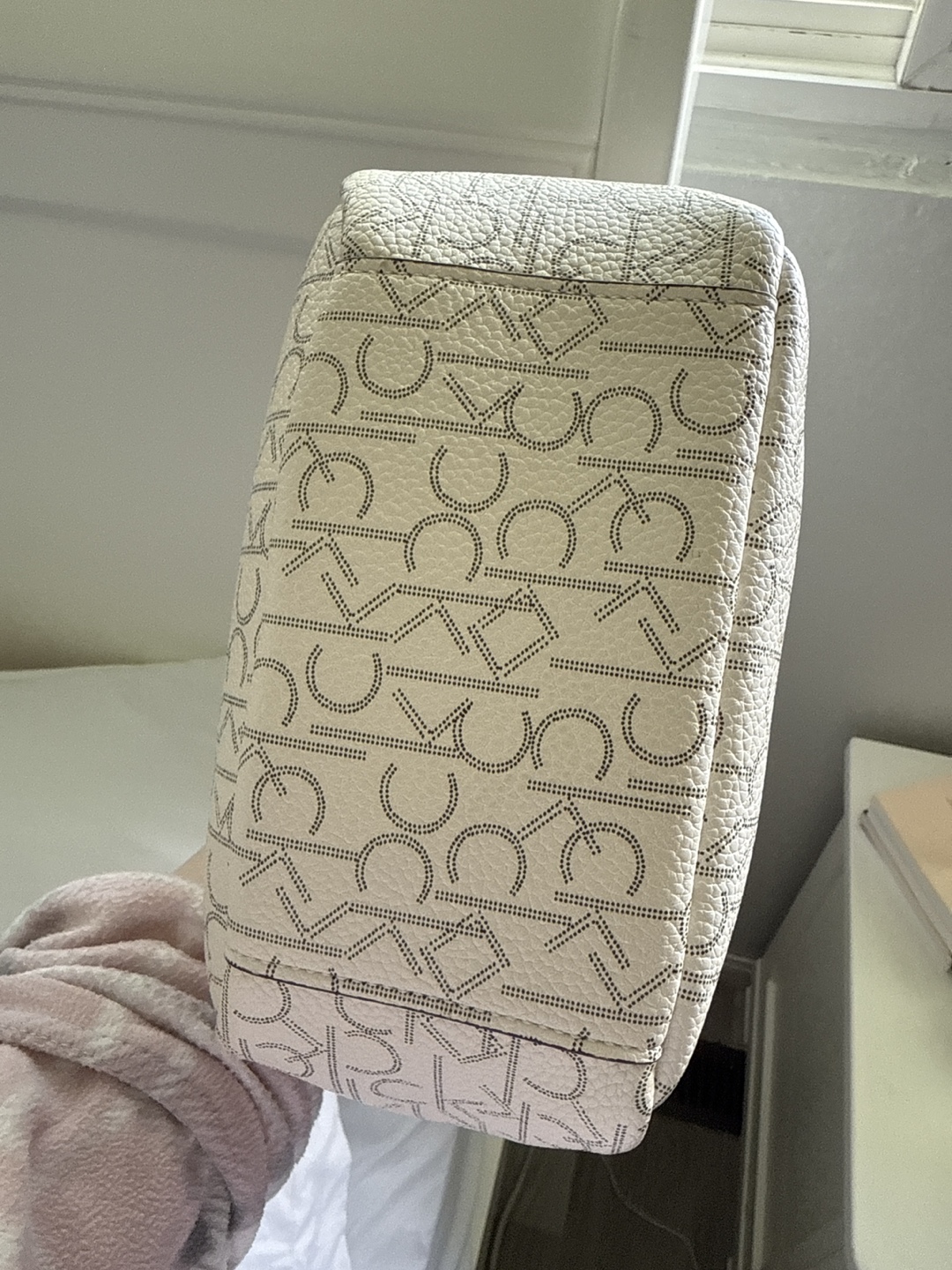 Calvin Klein Tote Bag - White/Brown - photo 3