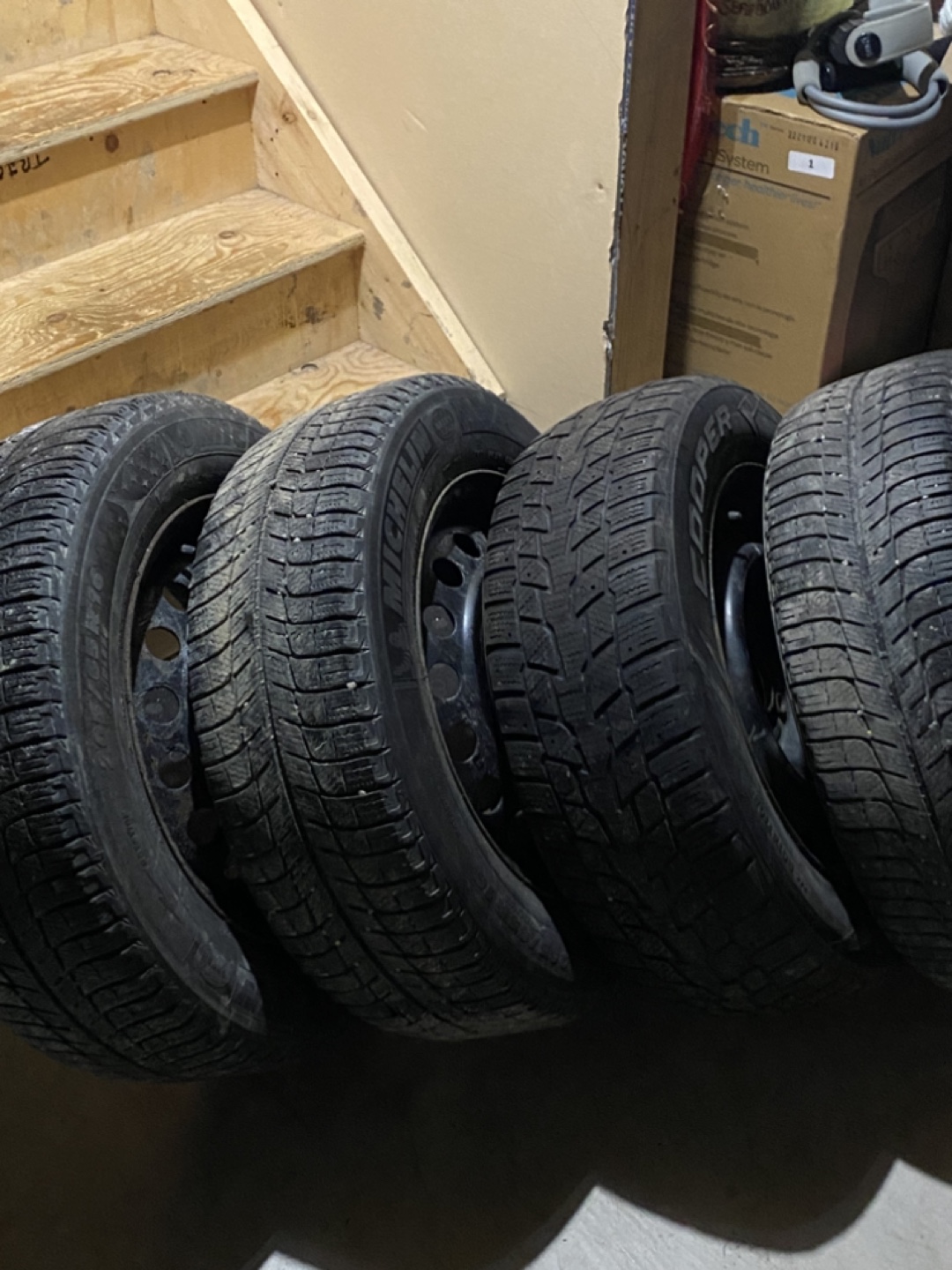 Michelin & Cooper Winter Tires - 205/65R16 - photo 3