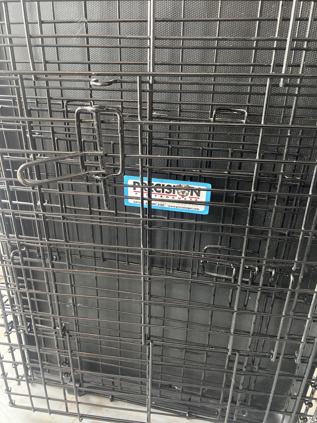Precision Pet Products Black Dog Crate - photo 2