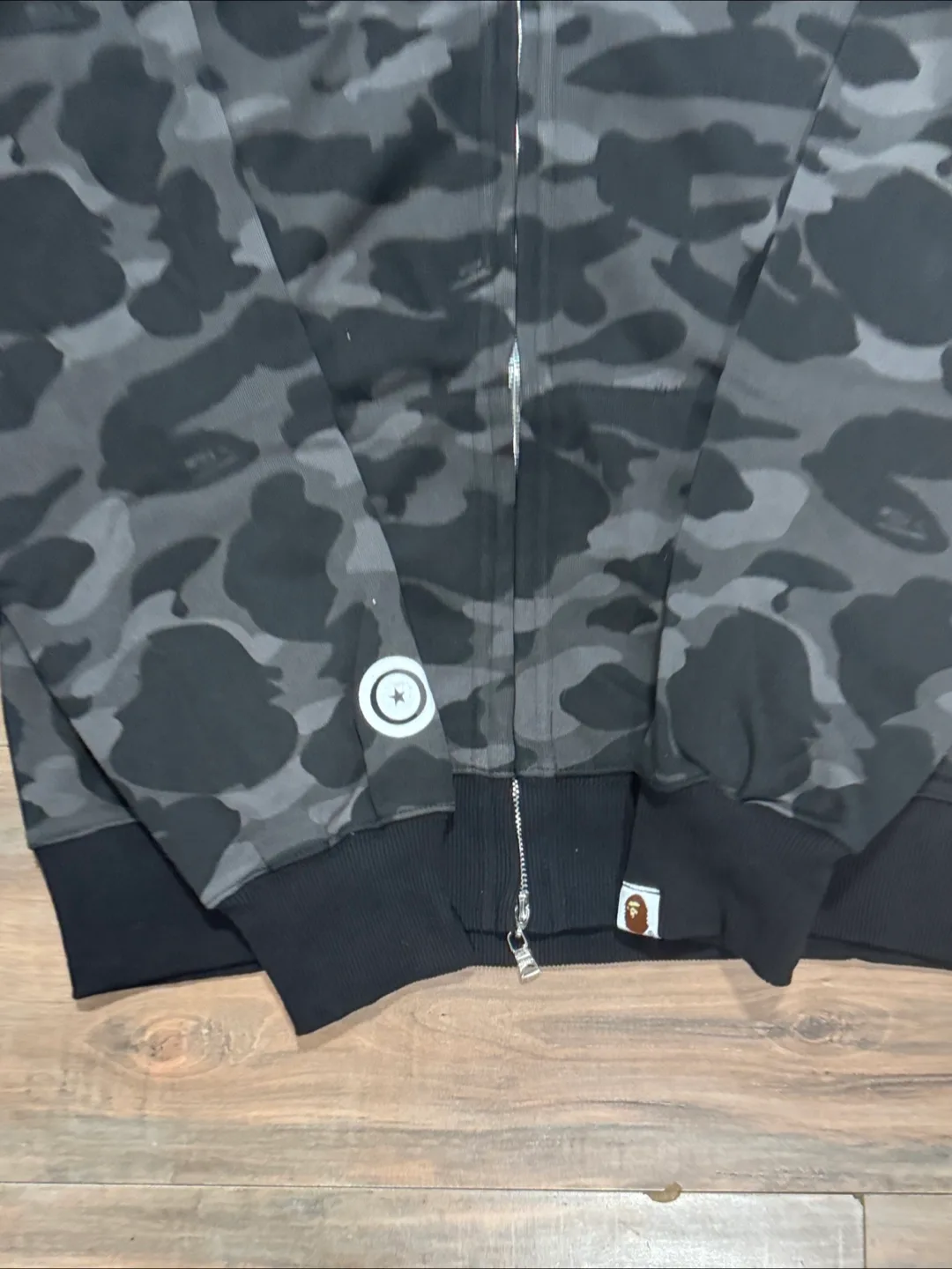 BAPE Camo Shark face Full Zip Hoodie 🔥 image indicator(3)