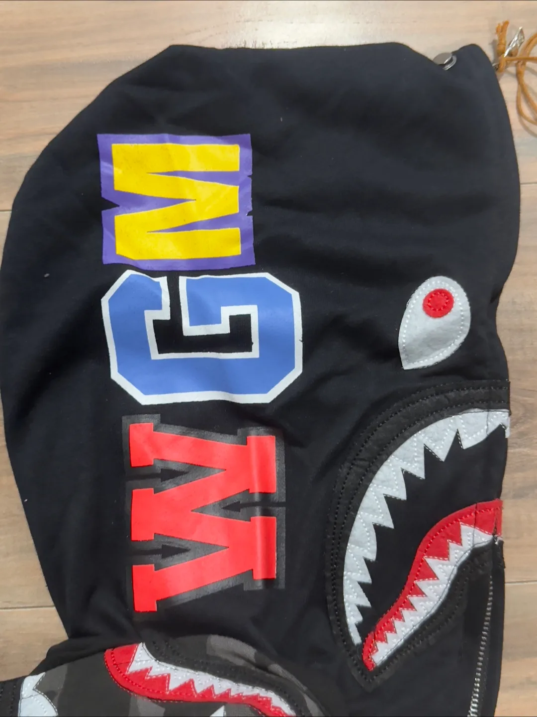 BAPE Camo Shark face Full Zip Hoodie 🔥 image indicator(9)