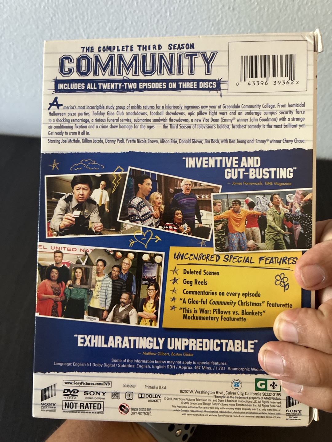 Community Season 3 DVD & Troy and Abed Mug - photo 5