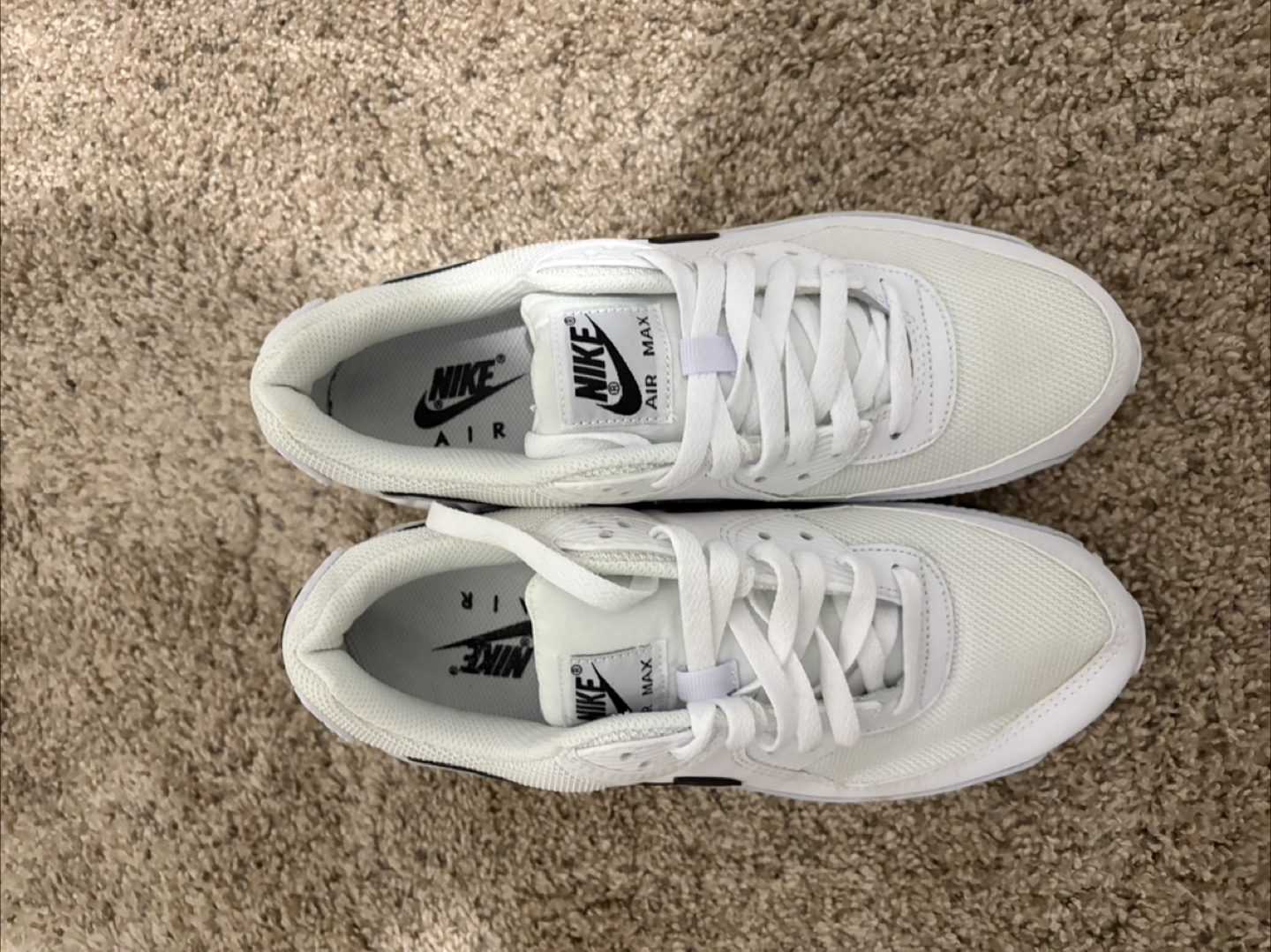Nike Air Max 90 White Sneakers - photo 2
