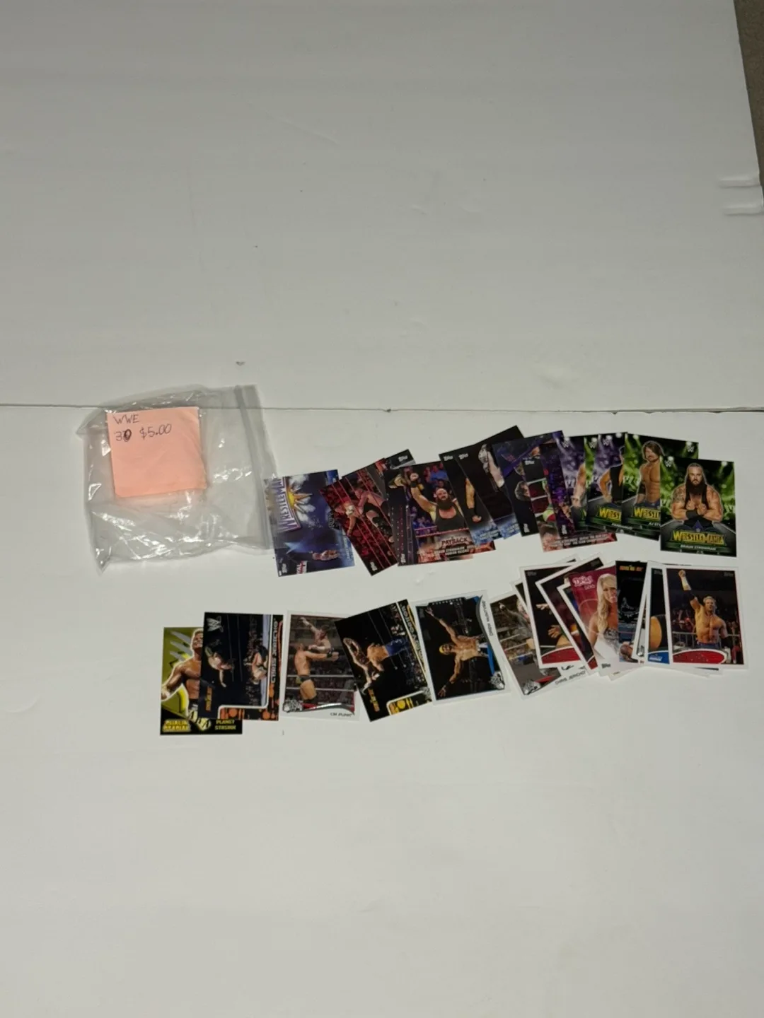 WWE Trading Cards - 30 Cards thumbnail