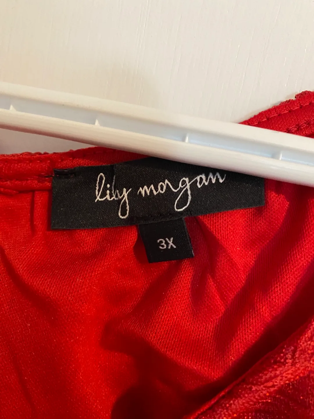Lily Morgan Red Blouse - Size 3X image indicator(2)