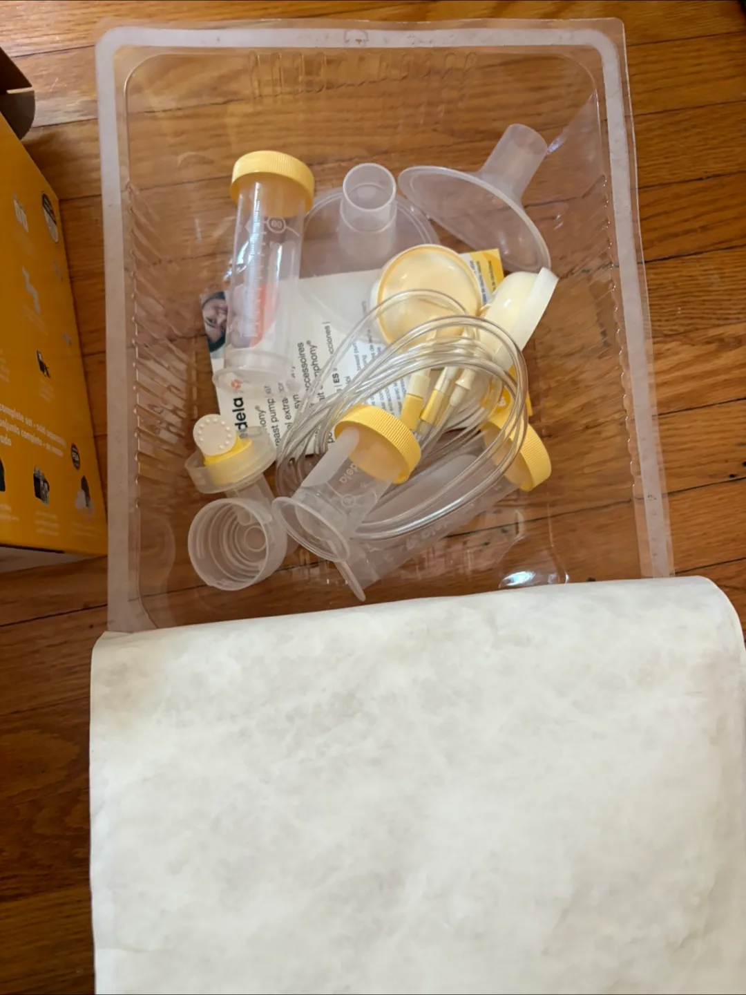 Brest pump set image indicator(2)