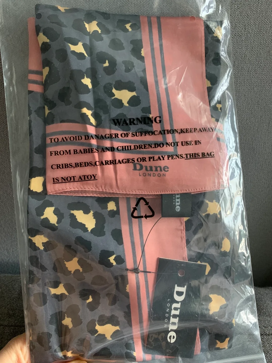 Dune London Scarf - Leopard Print image indicator(3)