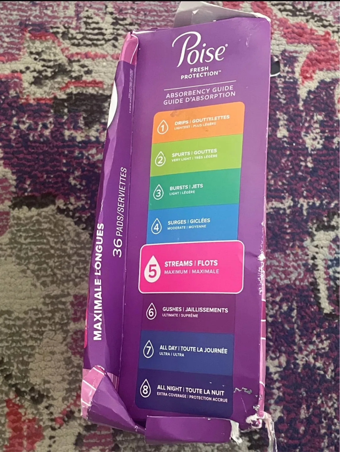 Poise Fresh Protection Ultra Thin Pads, 36 Count image indicator(3)