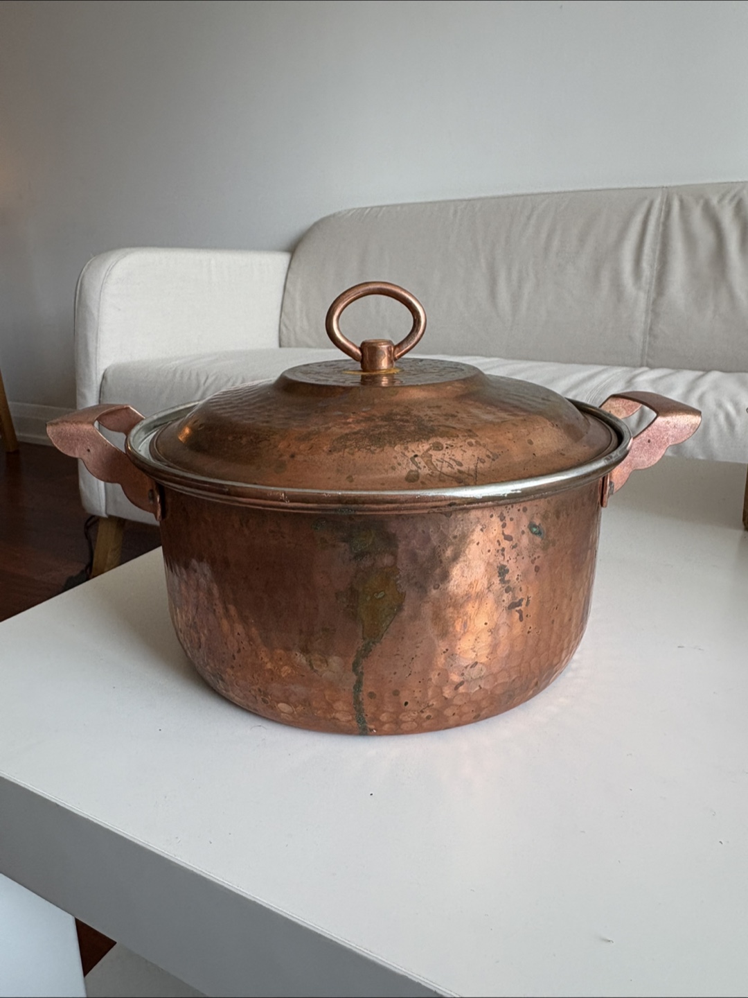 Copper Pot with Lid