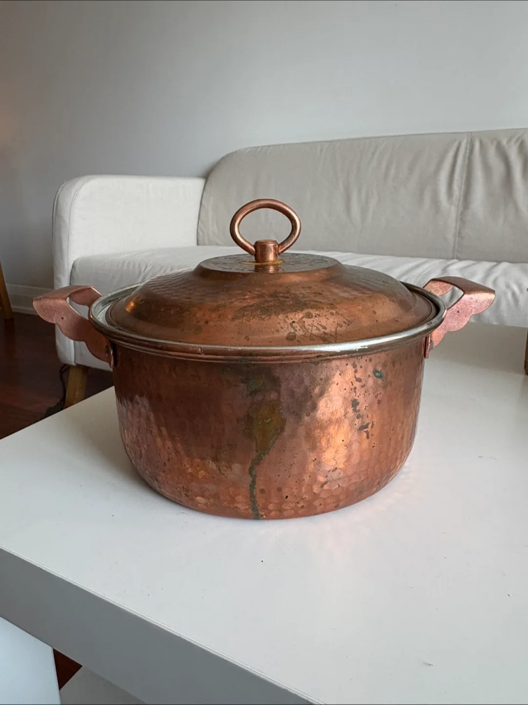 Copper Pot with Lid thumbnail