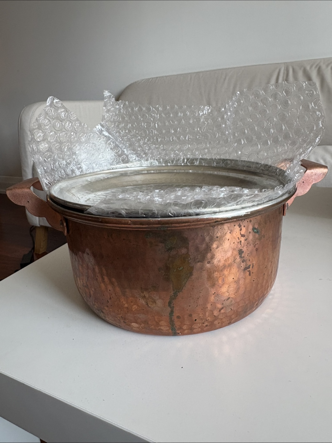 Copper Pot with Lid - photo 2