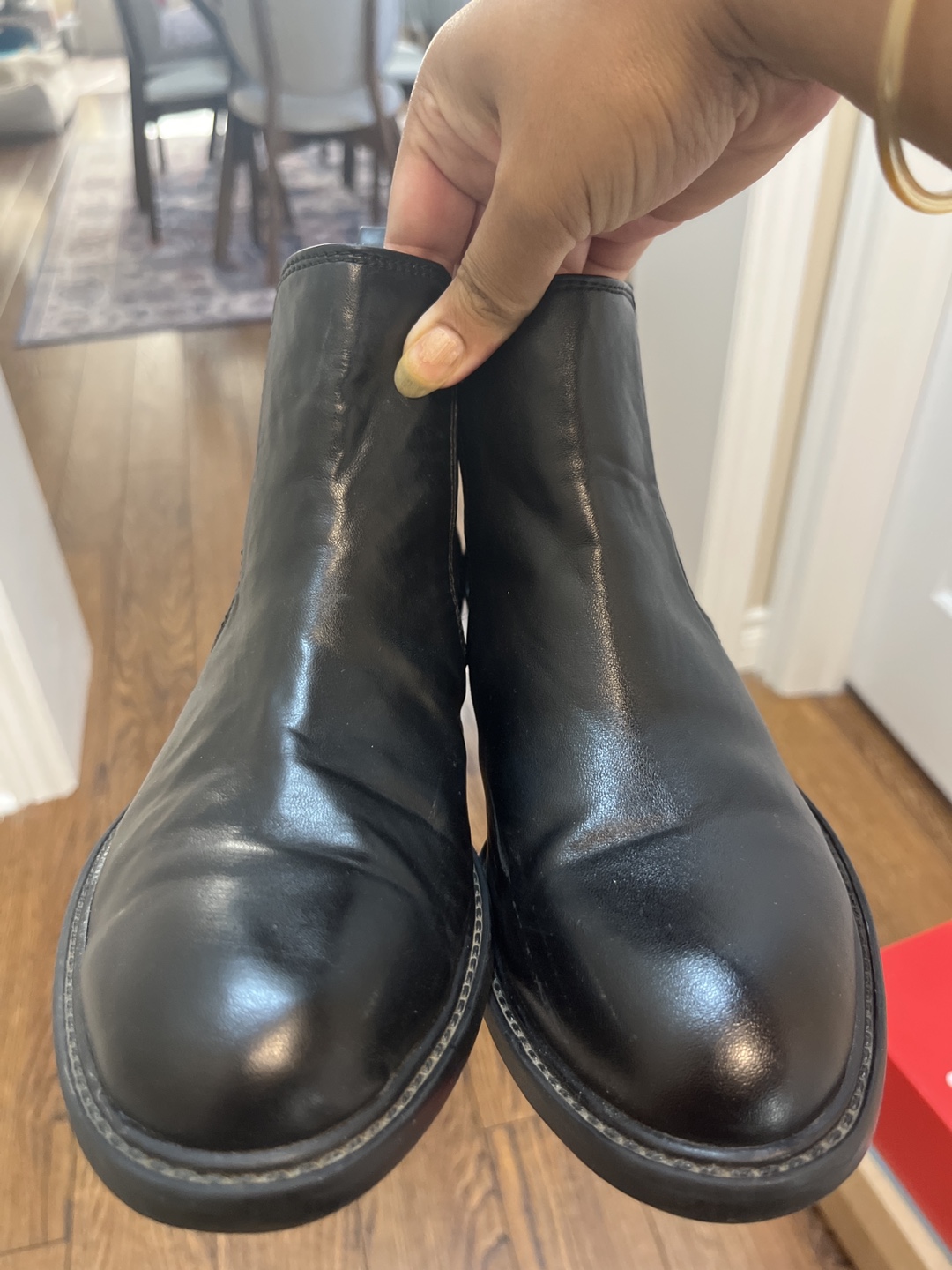 Bruno Manetti Black Chelsea Boots - Size 36 - photo 4