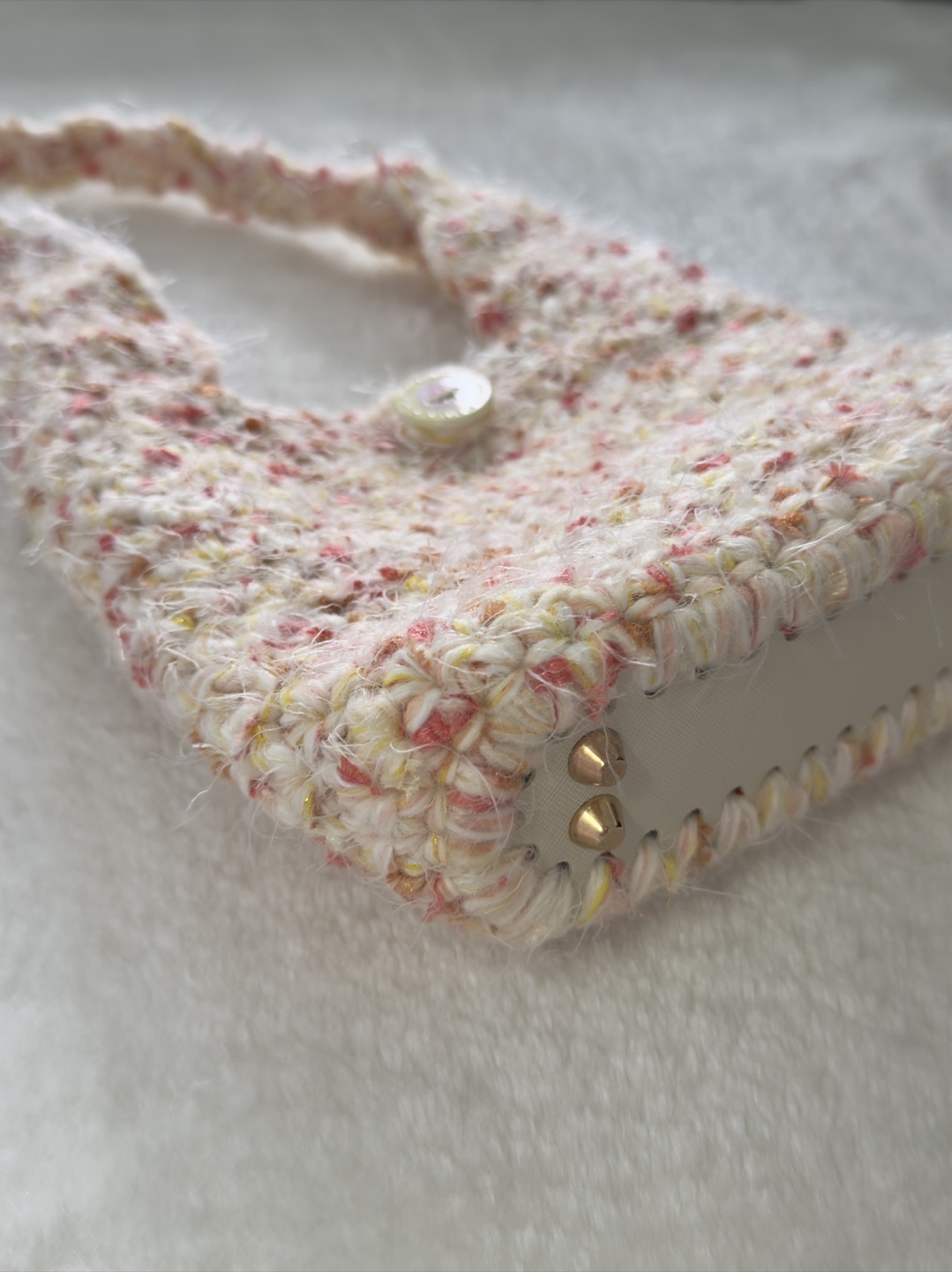 Handmade Crochet Shoulder Bag - photo 2