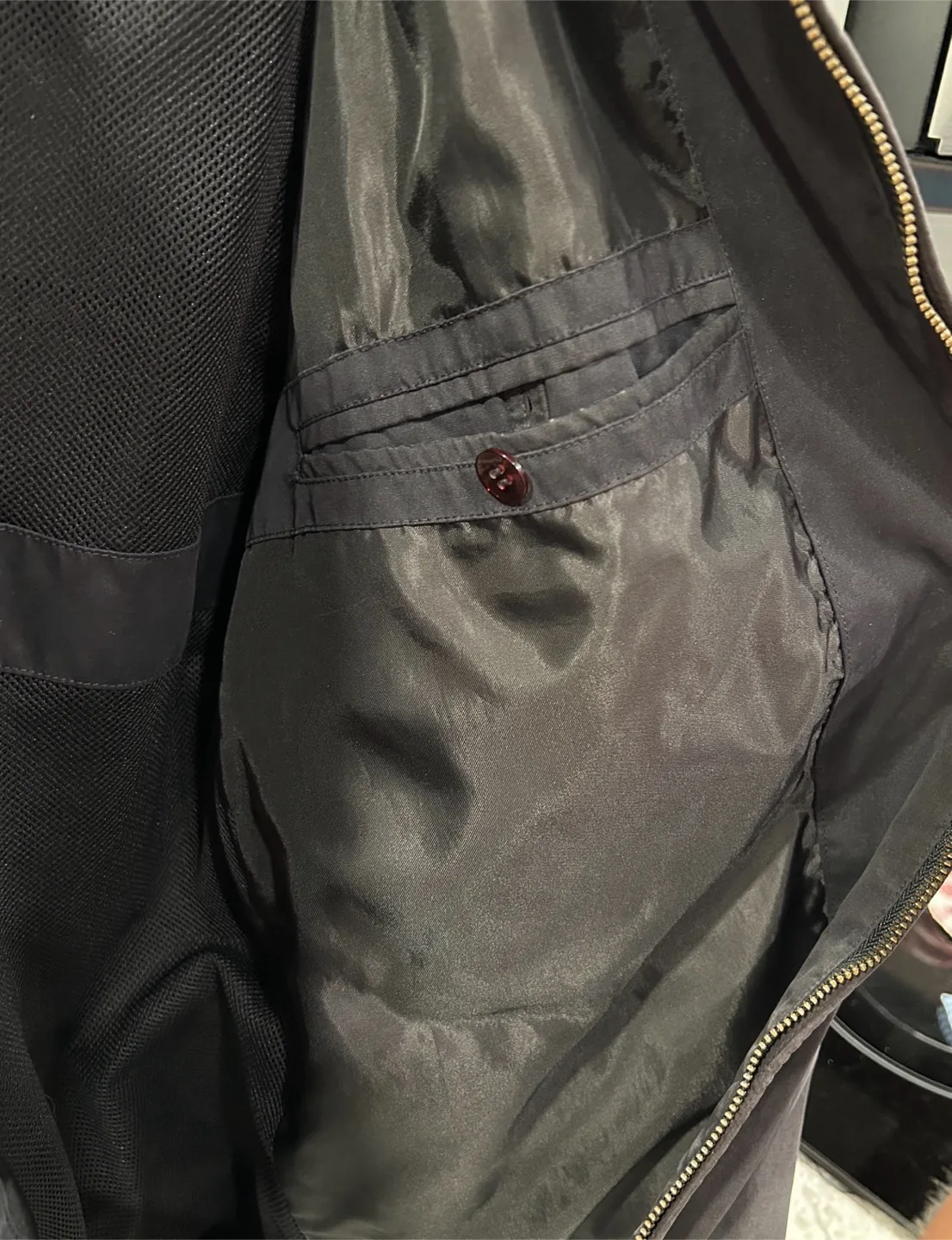 Mantles Mens Dressy/Casual Jacket with Foldaway Hood image indicator(5)