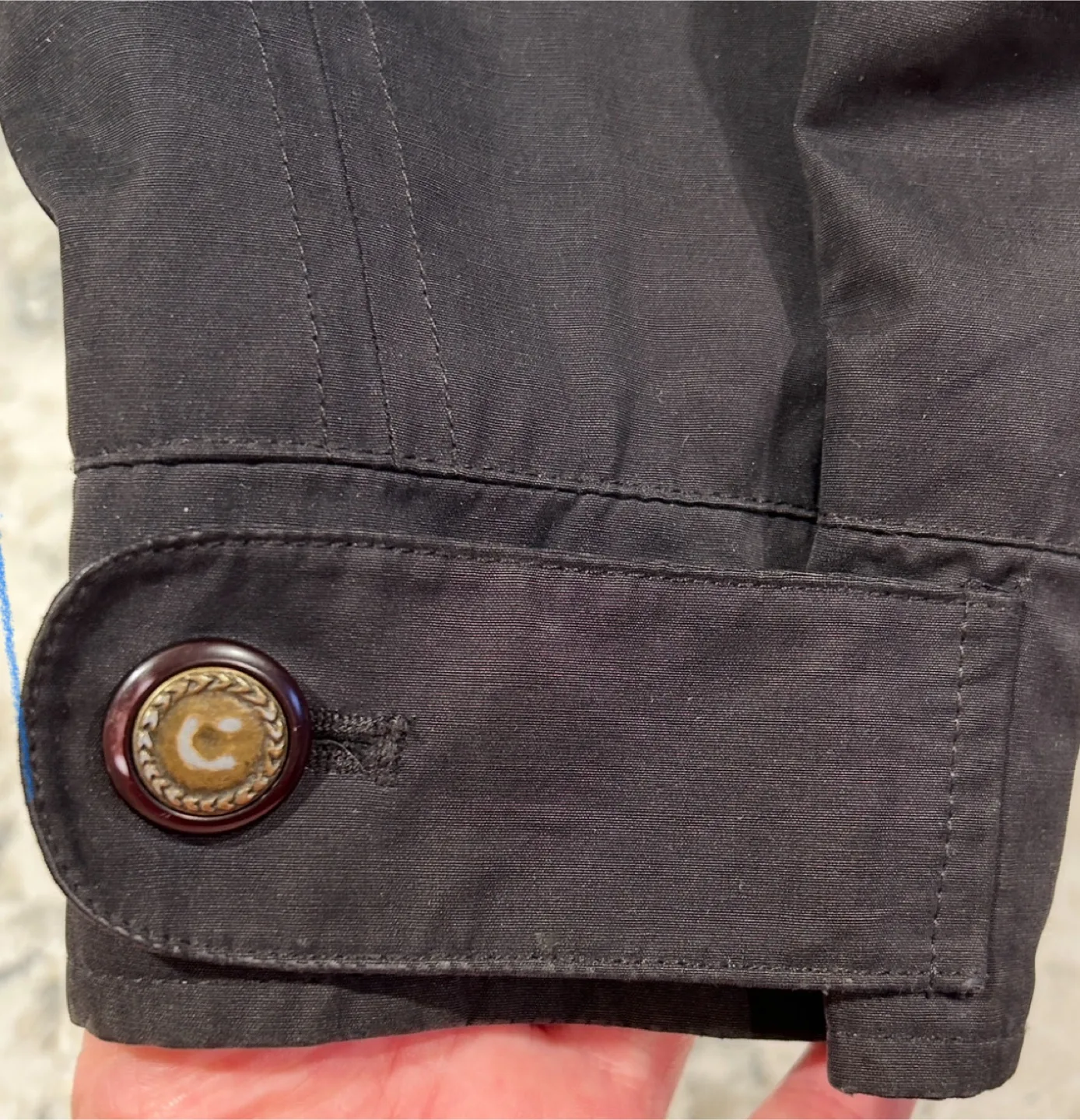 Mantles Mens Dressy/Casual Jacket with Foldaway Hood image indicator(8)