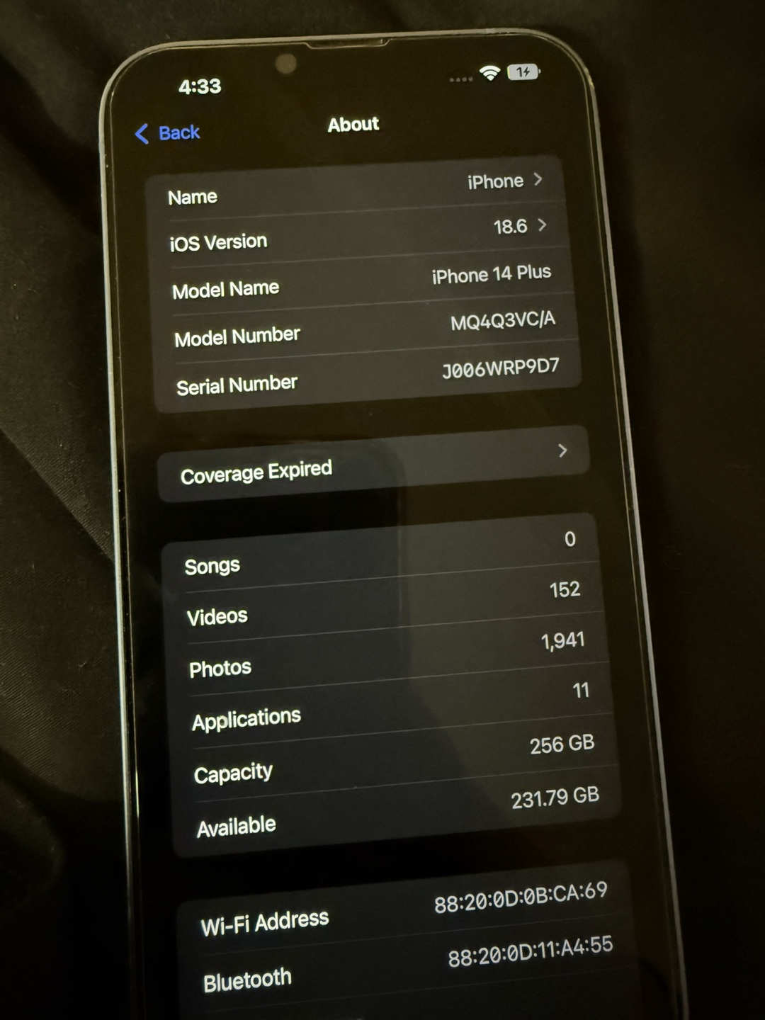 iPhone 14 Plus 256GB - Excellent Condition - photo 2