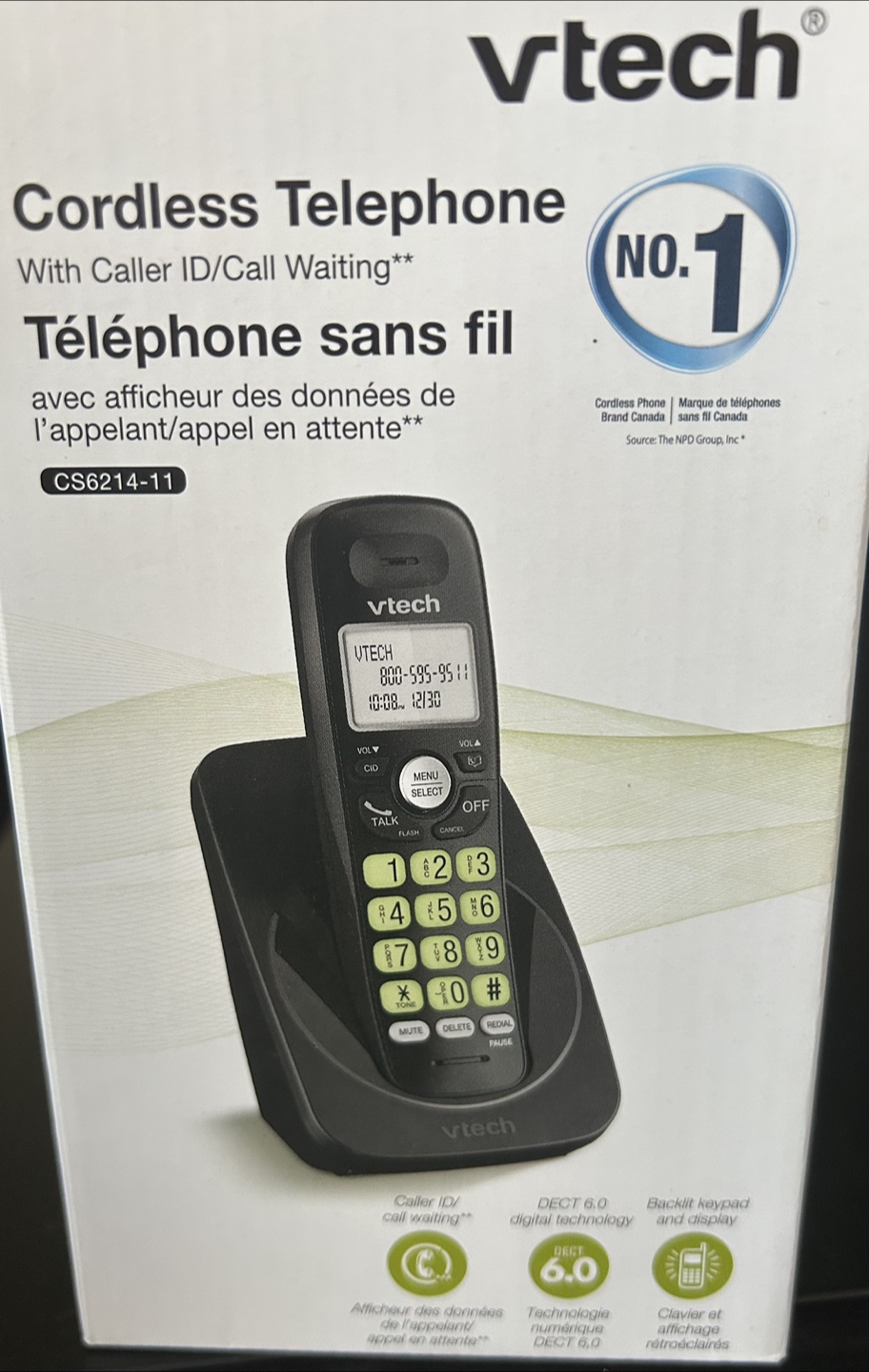 VTech CS6214-11 Cordless Telephone - photo 2